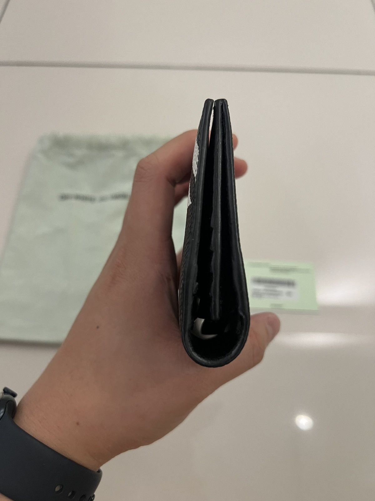 Off-White Off White Diagonal Long Wallet Black Size ONE SIZE - 10 Thumbnail