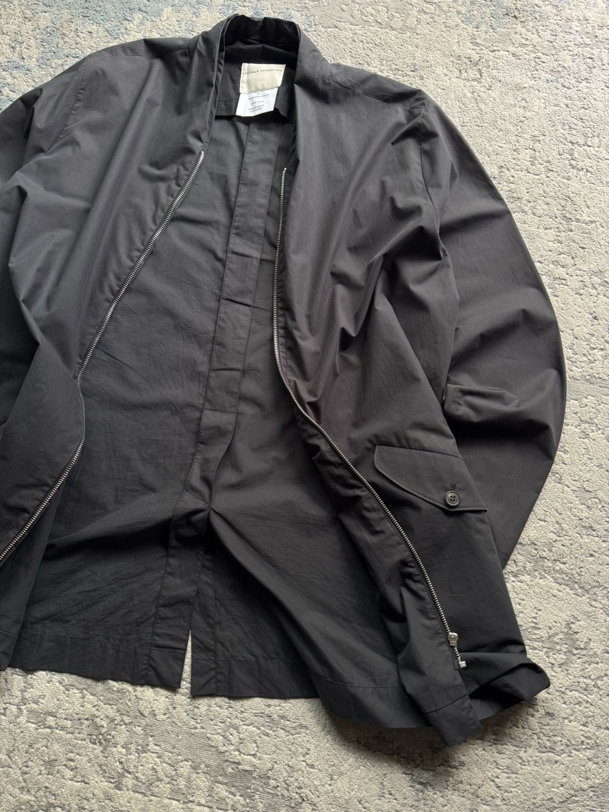 Stephan Schneider Stephan Schneider Long Cotton Jacket Size 6 Made in Belgium Size US L / EU 52-54 / 3 - 7 Thumbnail