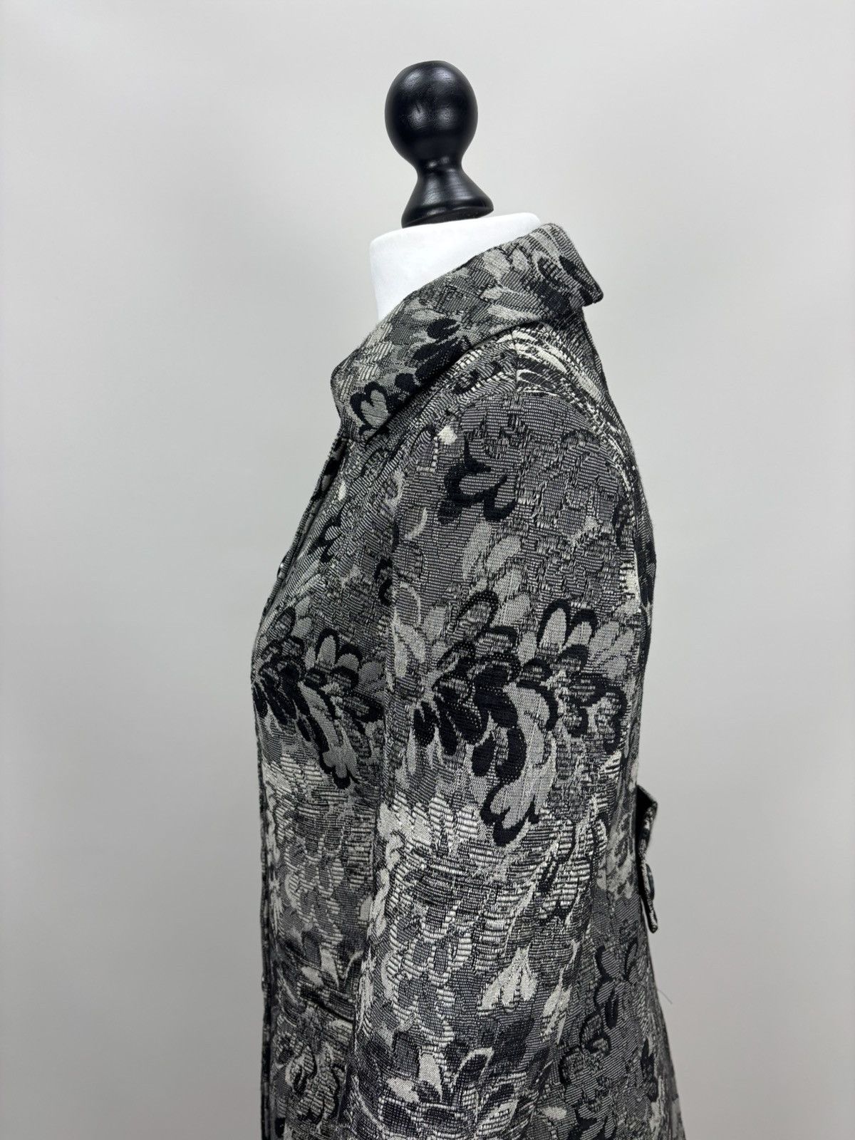 Laura Ashley Womens coat Laura Ashley Size 38 Color Black/Gray Size S / US 4 / IT 40 - 10 Thumbnail
