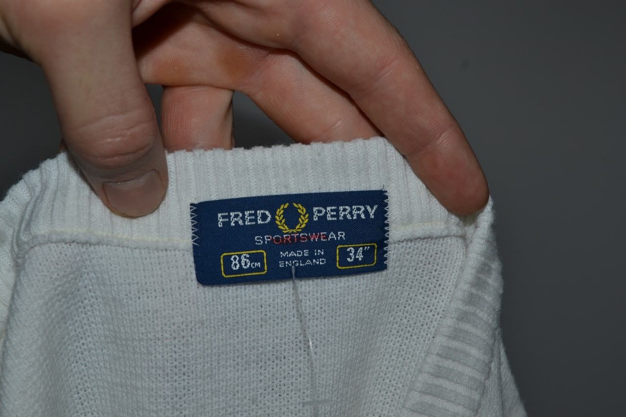 Fred Perry × Vintage Fred Perry Vintage Waistcoat Men ACRYLIC Size S Size US S / EU 44-46 / 1 - 6 Thumbnail