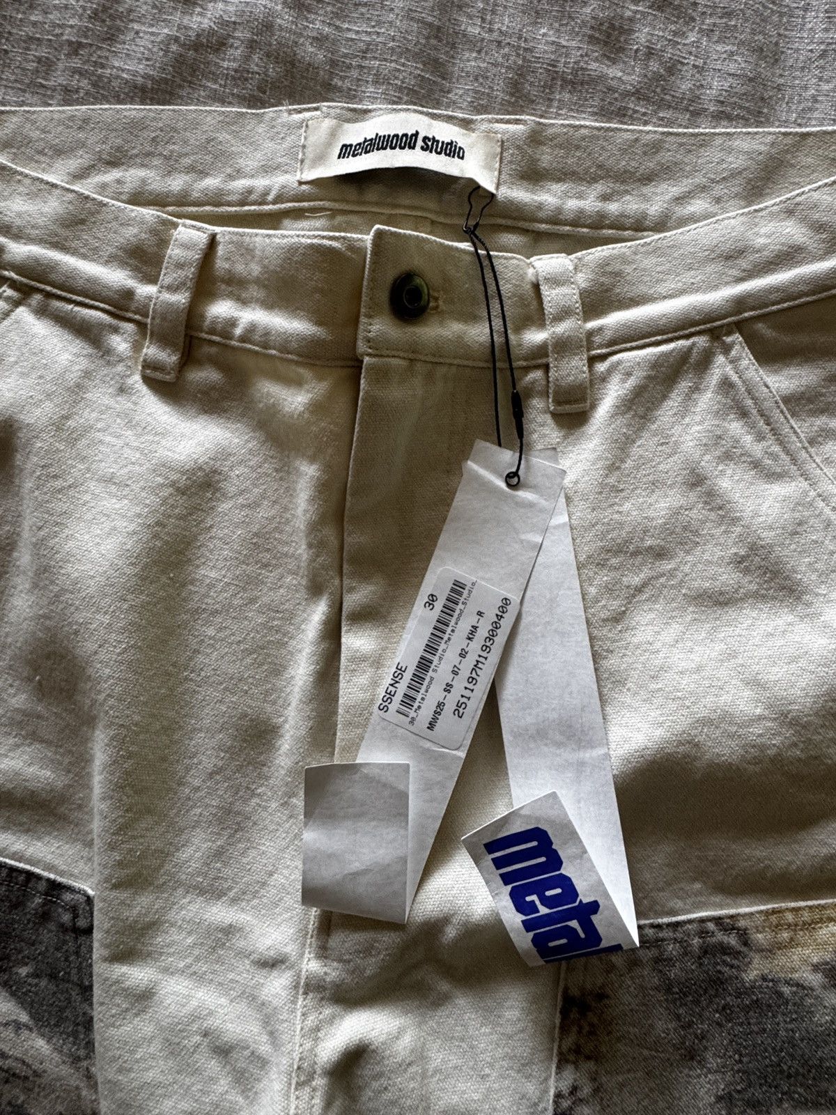 Metalwood Studio Metalwood Studio x SSENSE Cut Off Carpenter Short - 30 NWT Size US 30 / EU 46 - 3 Thumbnail