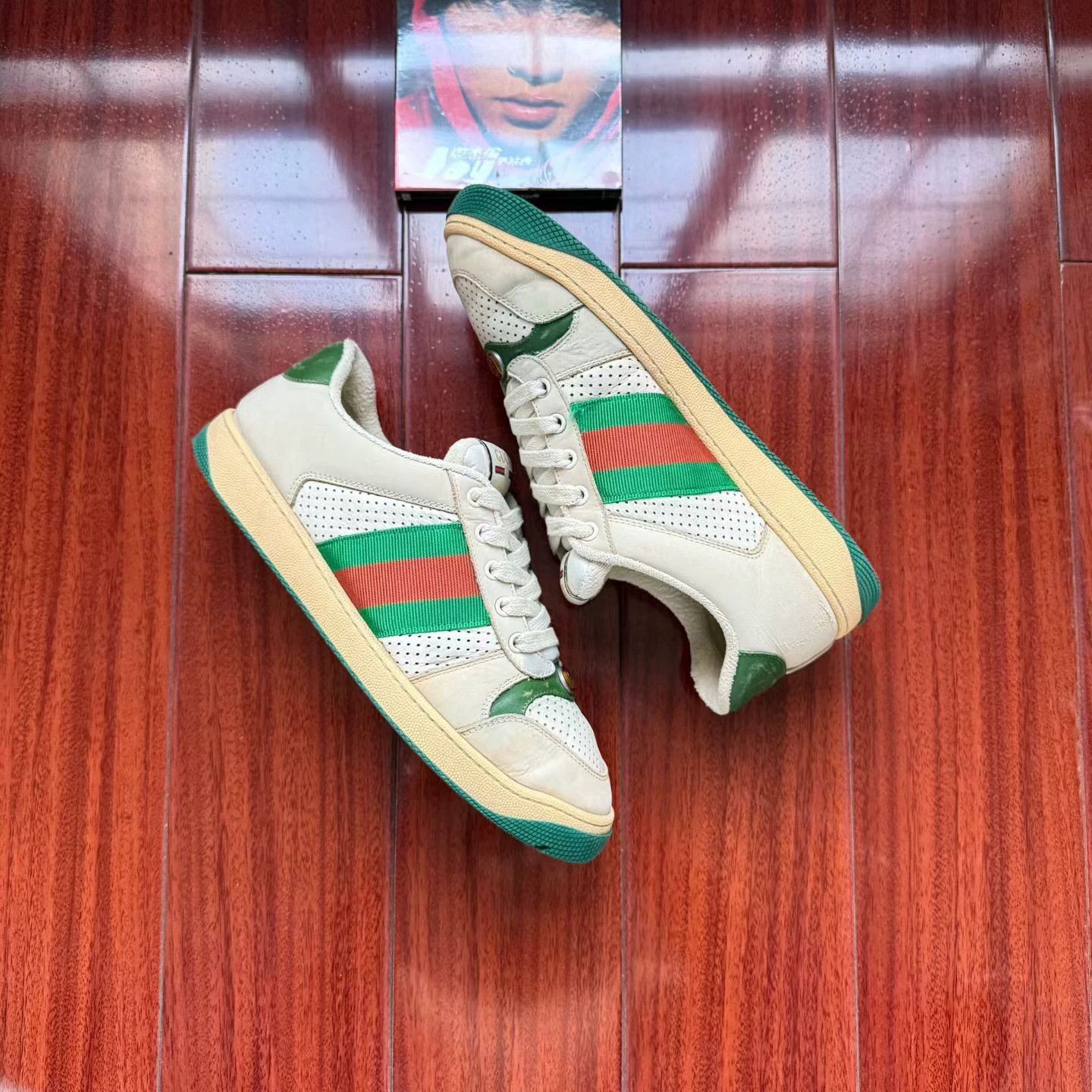 Gucci Gucci "Dirty" Sneakers - Size 41 - Excellent Condition Size US 8 / EU 41 - 2 Thumbnail