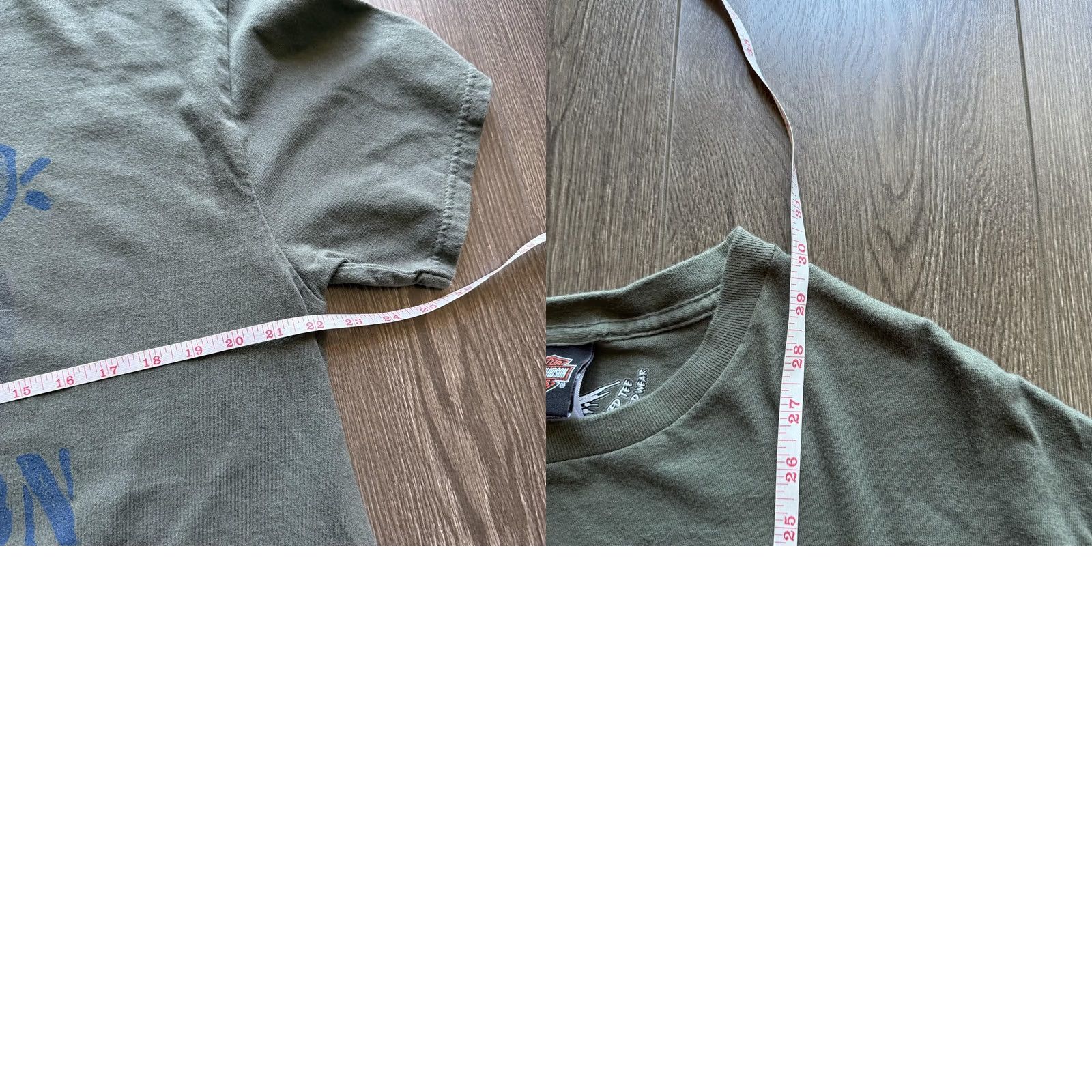 Harley Davidson VINTAGE Harley-Davidson Shirt XL Green Four Corners Farmington NM Graphic Biker Tee Size US XL / EU 56 / 4 - 8 Thumbnail