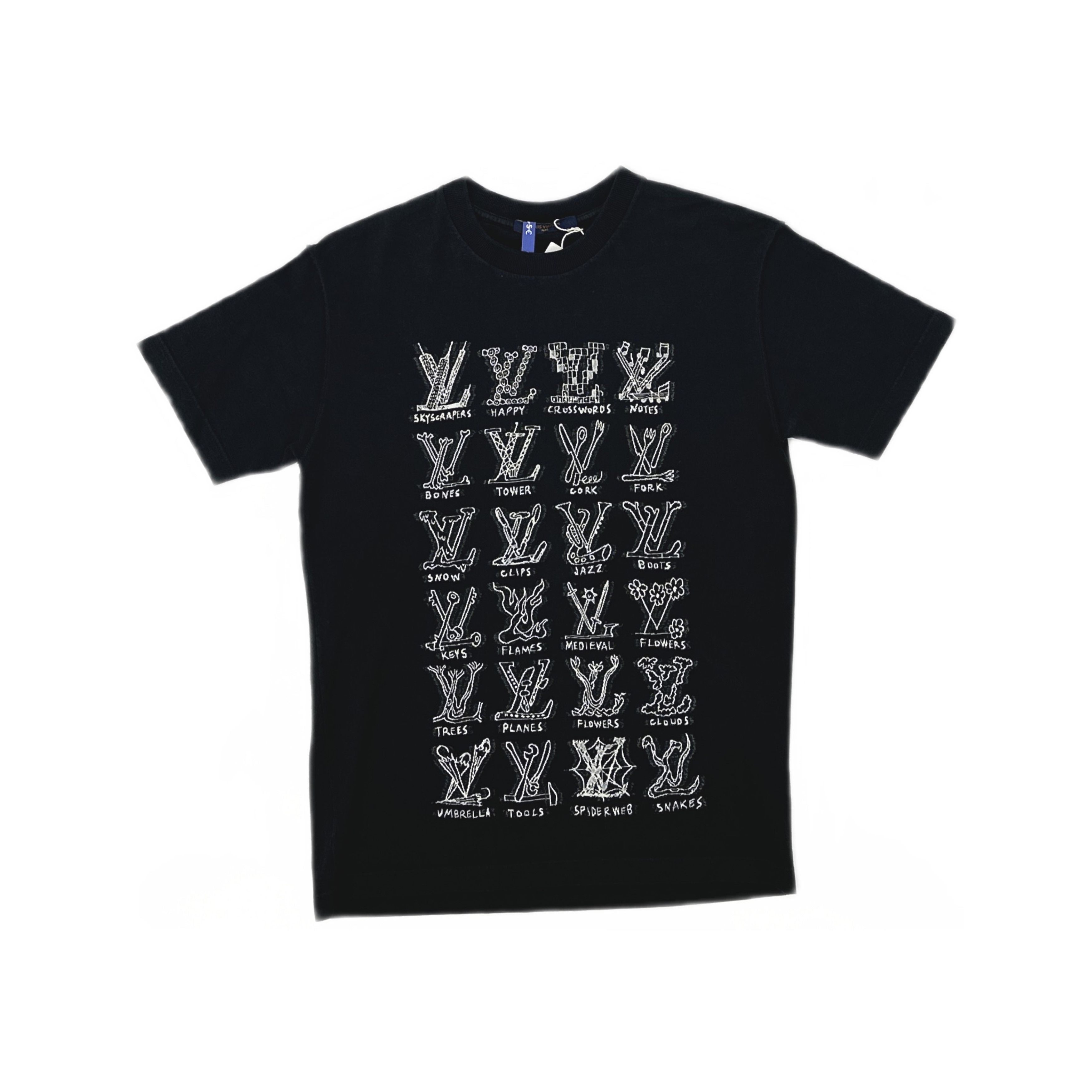 Louis Vuitton Louis Vuitton Graphic Logo T-Shirt Size S Size US S / EU 44-46 / 1 - 1 Thumbnail