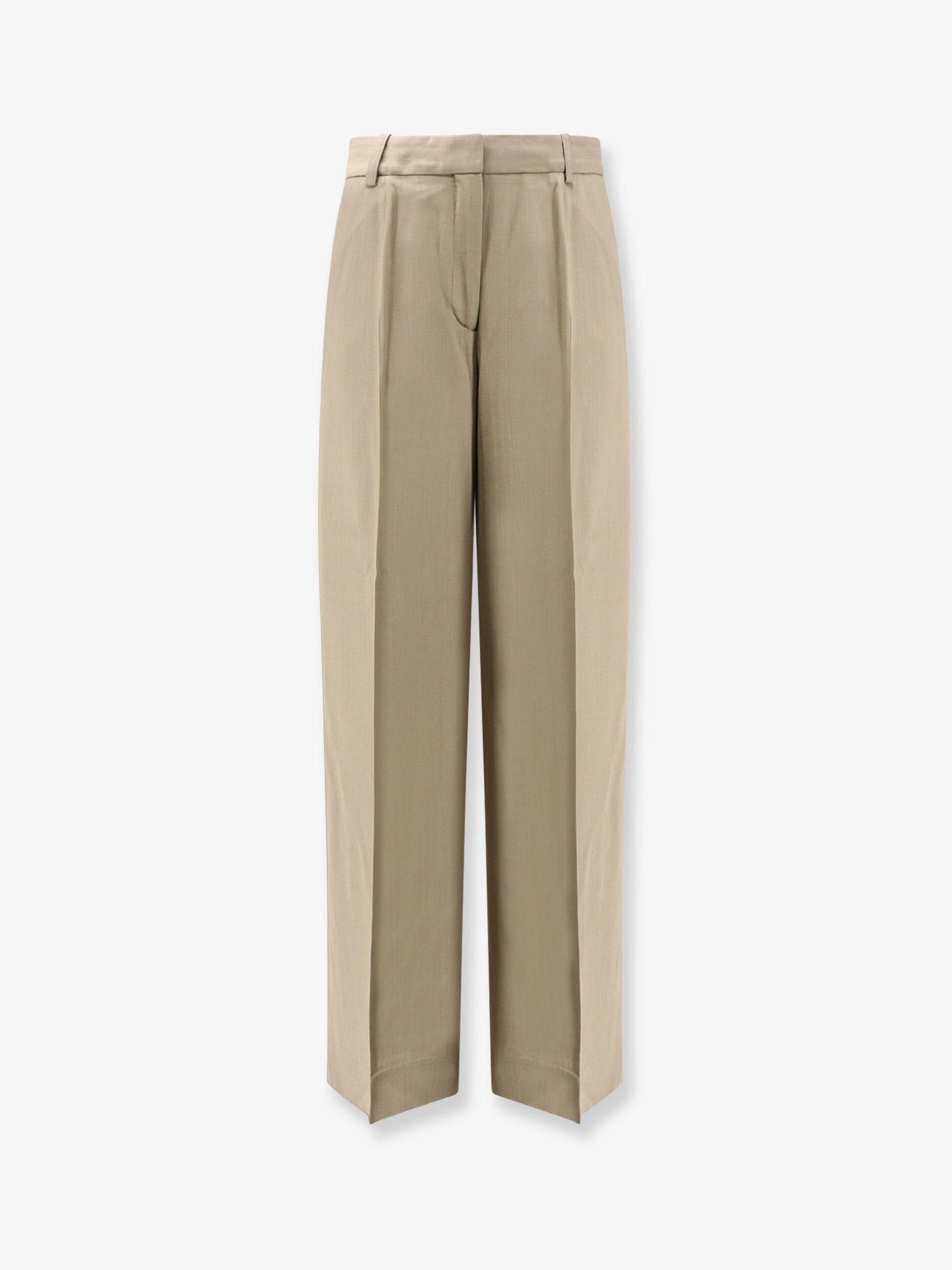 Toteme Viscose And Wool Trousers Size 27" / US 4 / IT 40 - 1 Thumbnail