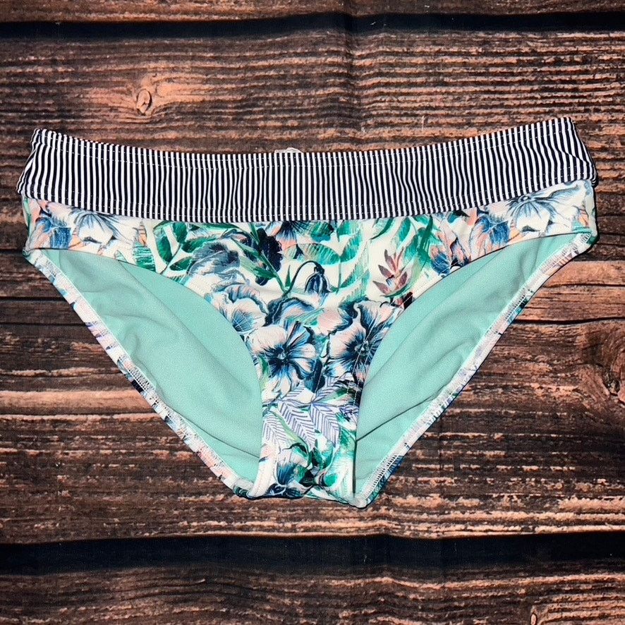 Prana prAna Women's XS Multicolor Floral Bikini Bottoms Swimwear Size XS / US 0-2 / IT 36-38 - 1 Thumbnail