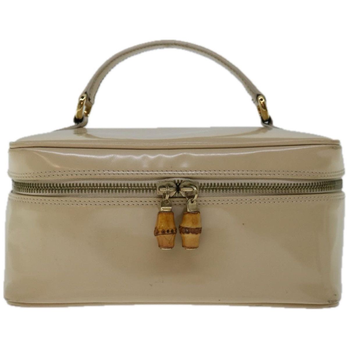 Gucci Vanity Ecru Patent Leather Clutch Bag (Pre-Owned) Size ONE SIZE - 1 Thumbnail
