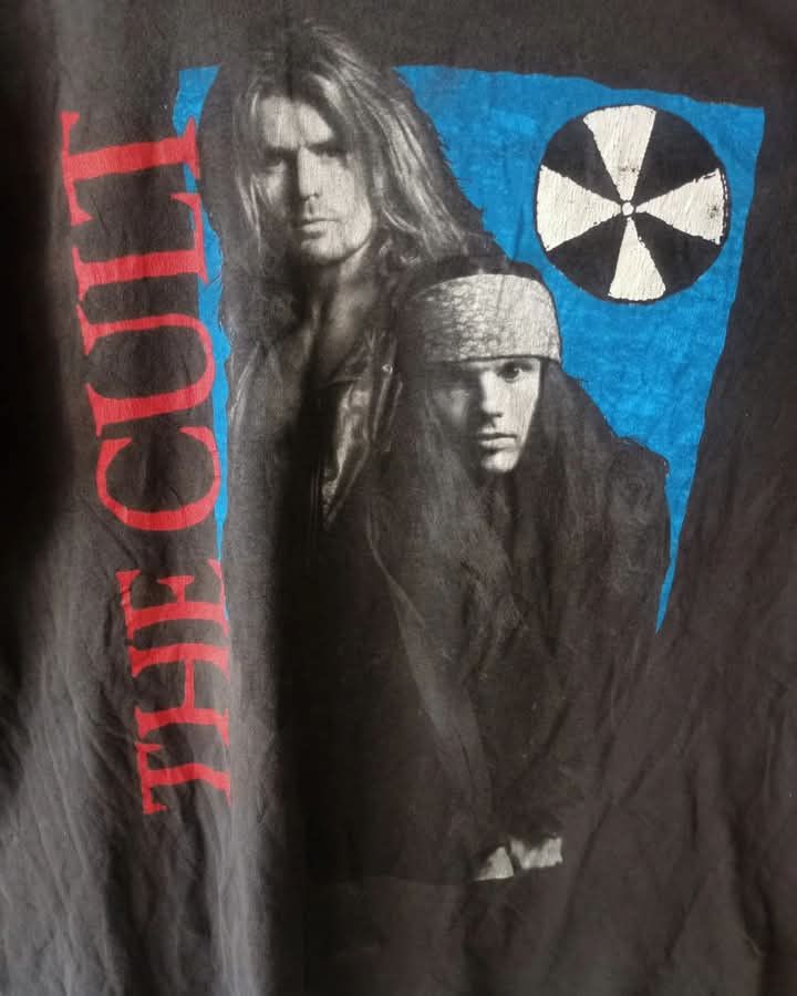 Band Tees × Vintage Vintage Band The Cult 80s Ceremonial Stomp Rock n Roll Size US XL / EU 56 / 4 - 5 Thumbnail