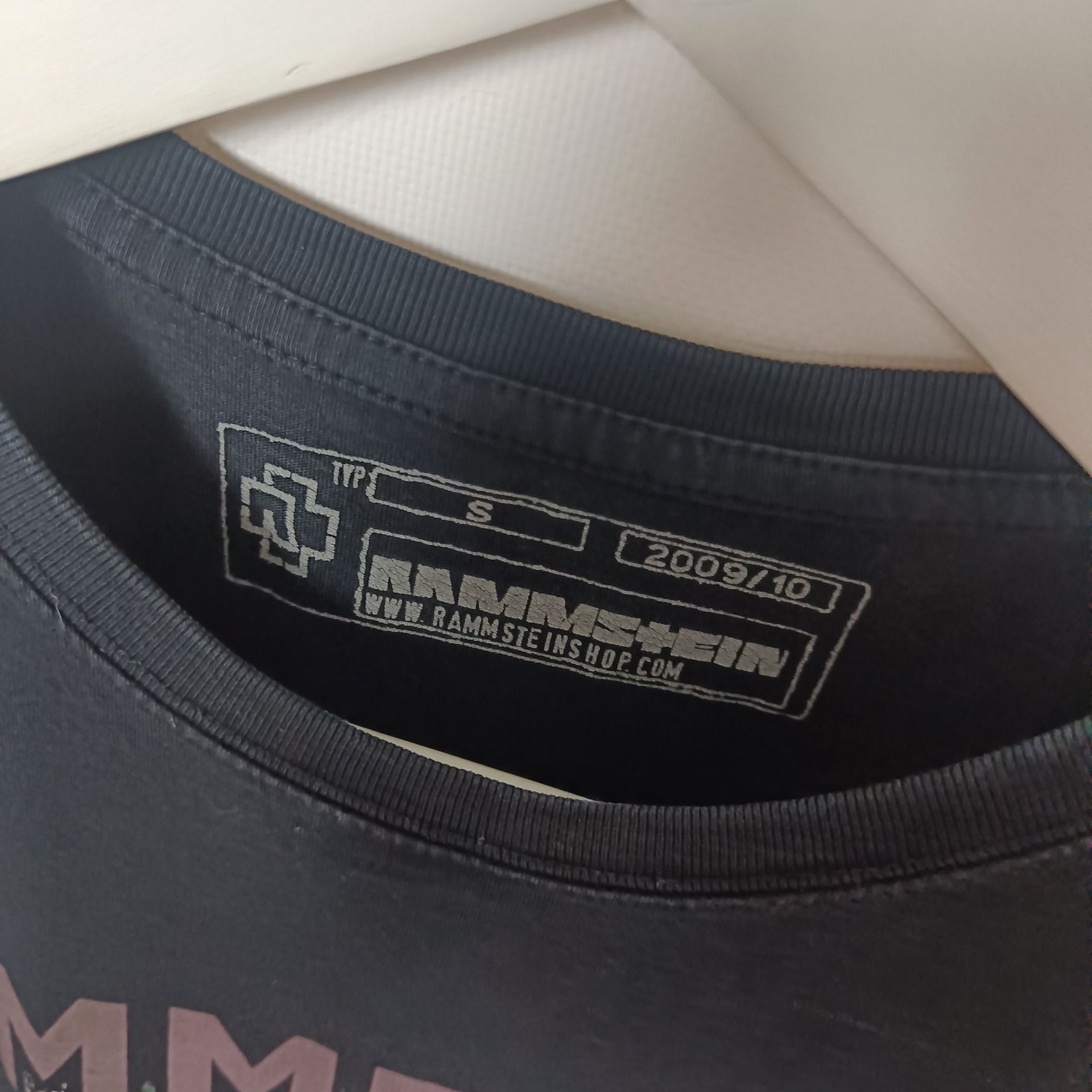 Band Tees × Vintage Vintage Rammstein Sehnsucht Tee T-shirt Size US S / EU 44-46 / 1 - 5 Thumbnail