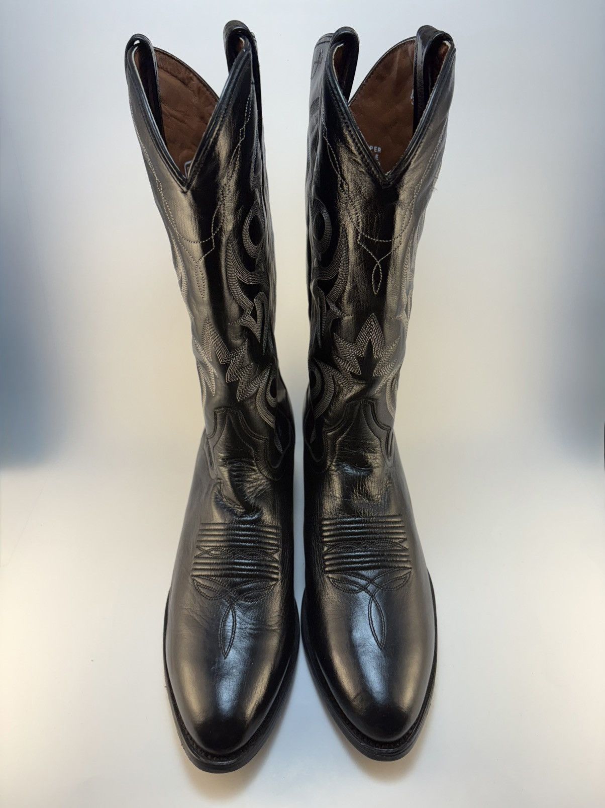 Dan Post Dan Post Black Cowboy Boots Size US 9.5 / EU 42-43 - 4 Thumbnail