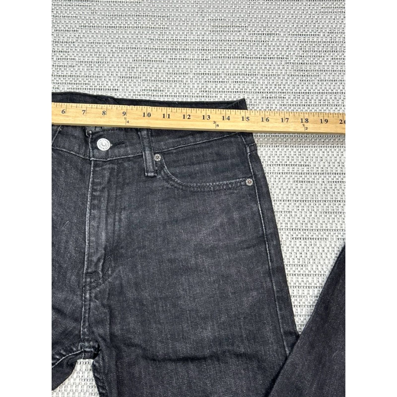 Levi's Levi's 513 Jeans Mens 30 Black Denim Cotton Stretch Low Rise Straight Leg 30x29 Jeans Levi's 513 Mens Black Denim Stretch Low Rise Straight Leg 30x29 Size US 30 / EU 46 - 4 Thumbnail