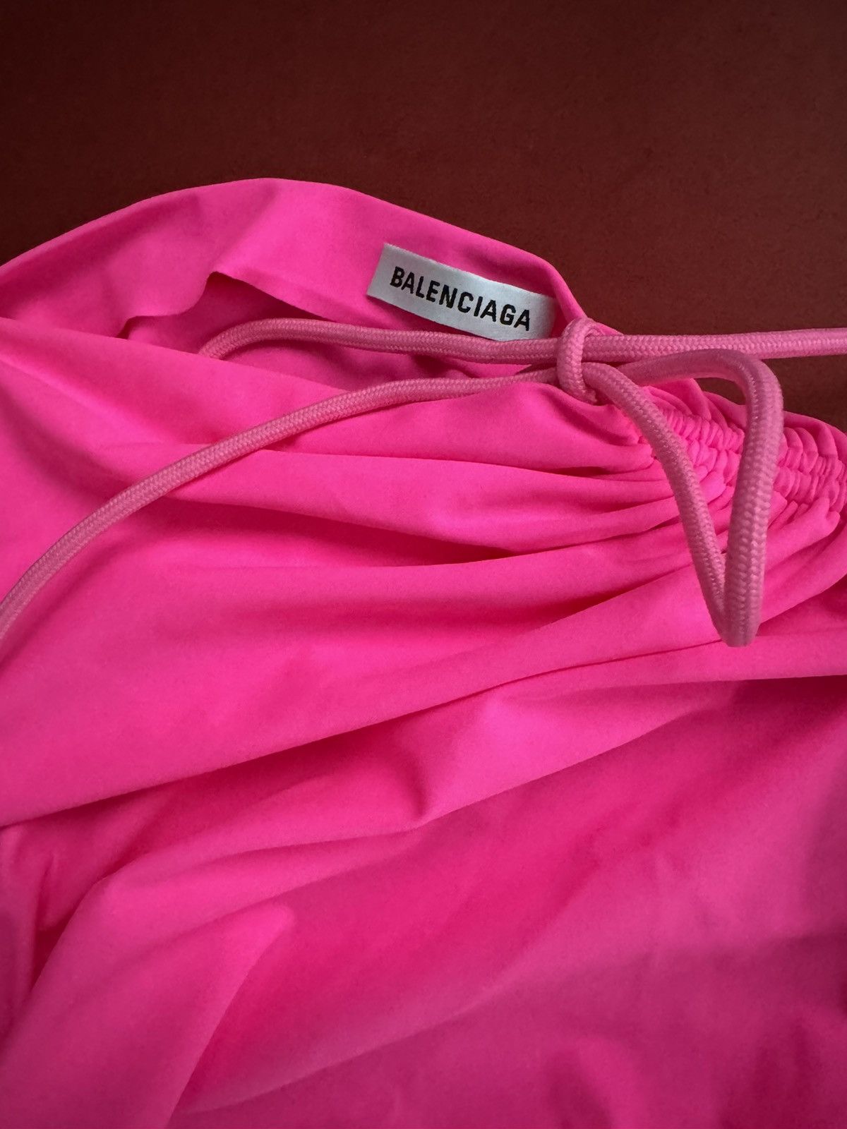 Balenciaga New Balenciaga bright pink mini dress, size S Size S / US 4 / IT 40 - 6 Thumbnail