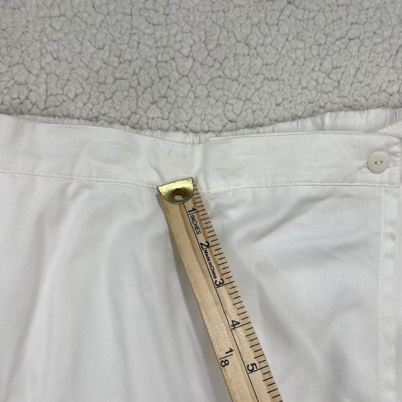 Vintage VINTAGE Jason Maxwell White Golf Wrap Skort Skirt Womens L Size 36" / US 14 / IT 50 - 5 Thumbnail