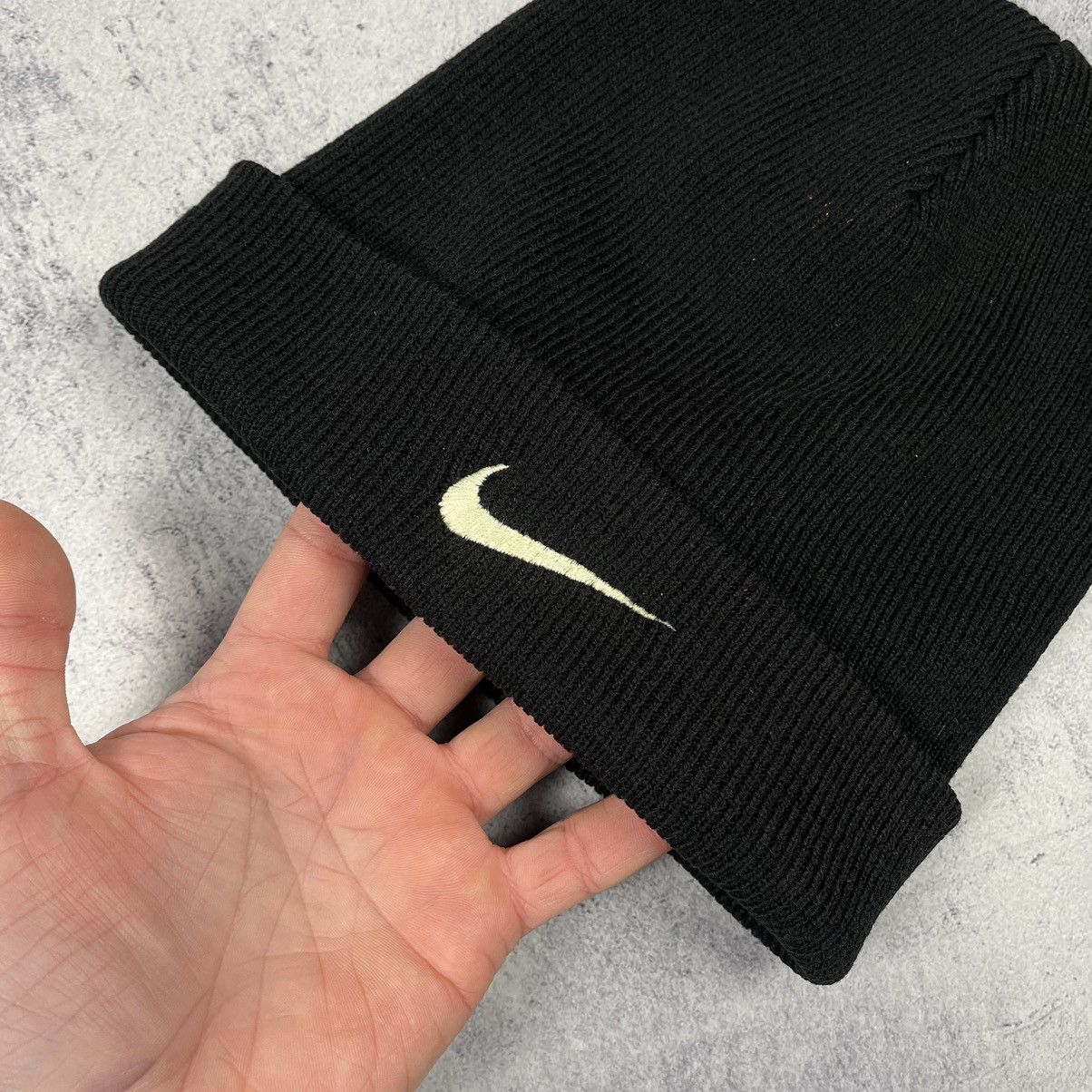 Nike Vintage Nike swoosh y2k beanie hat 90’s Size ONE SIZE - 4 Thumbnail