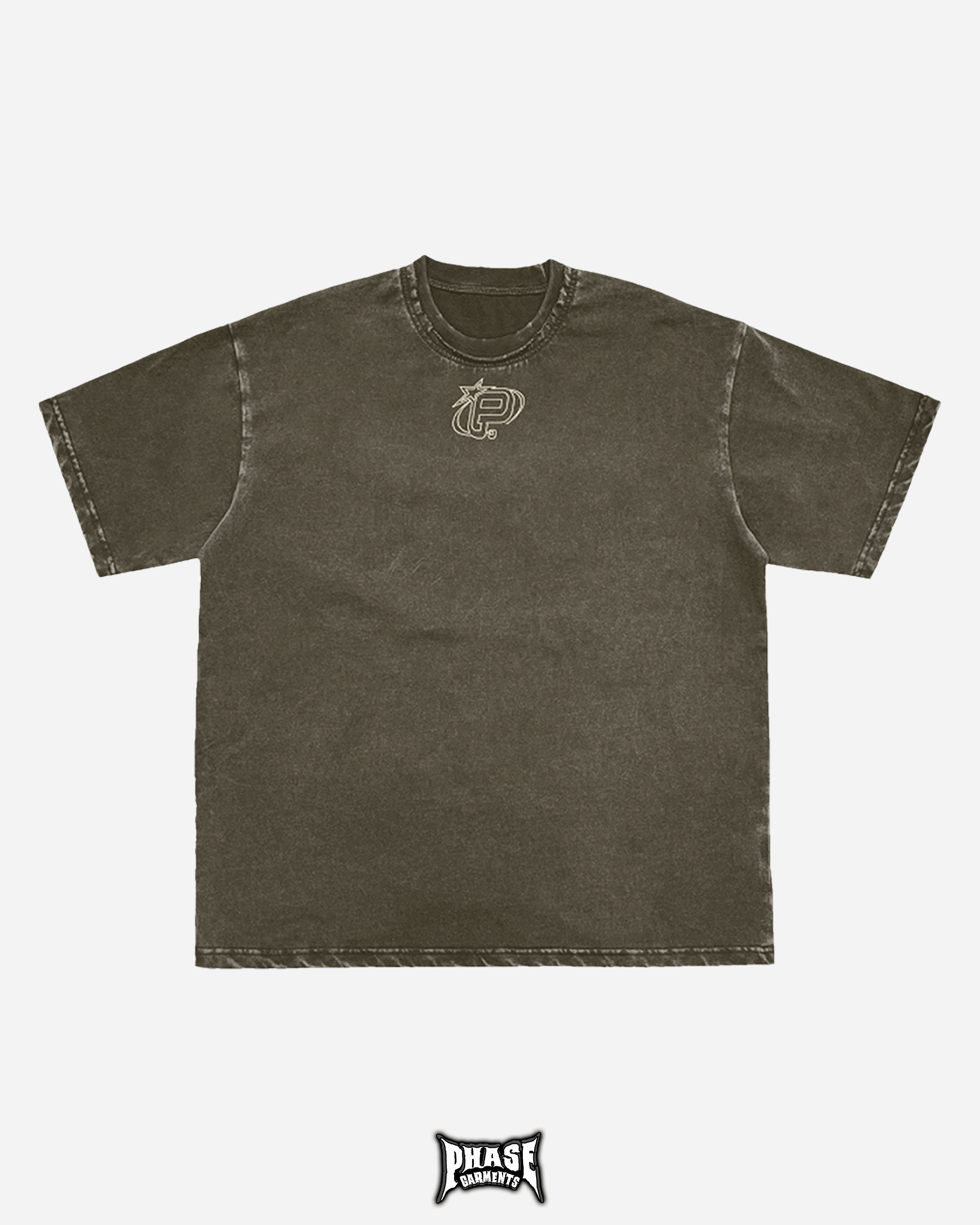 PHASE Garments Sketch "P2K" (Army Green) T-Shirt Size Medium Size US M / EU 48-50 / 2 - 1 Thumbnail