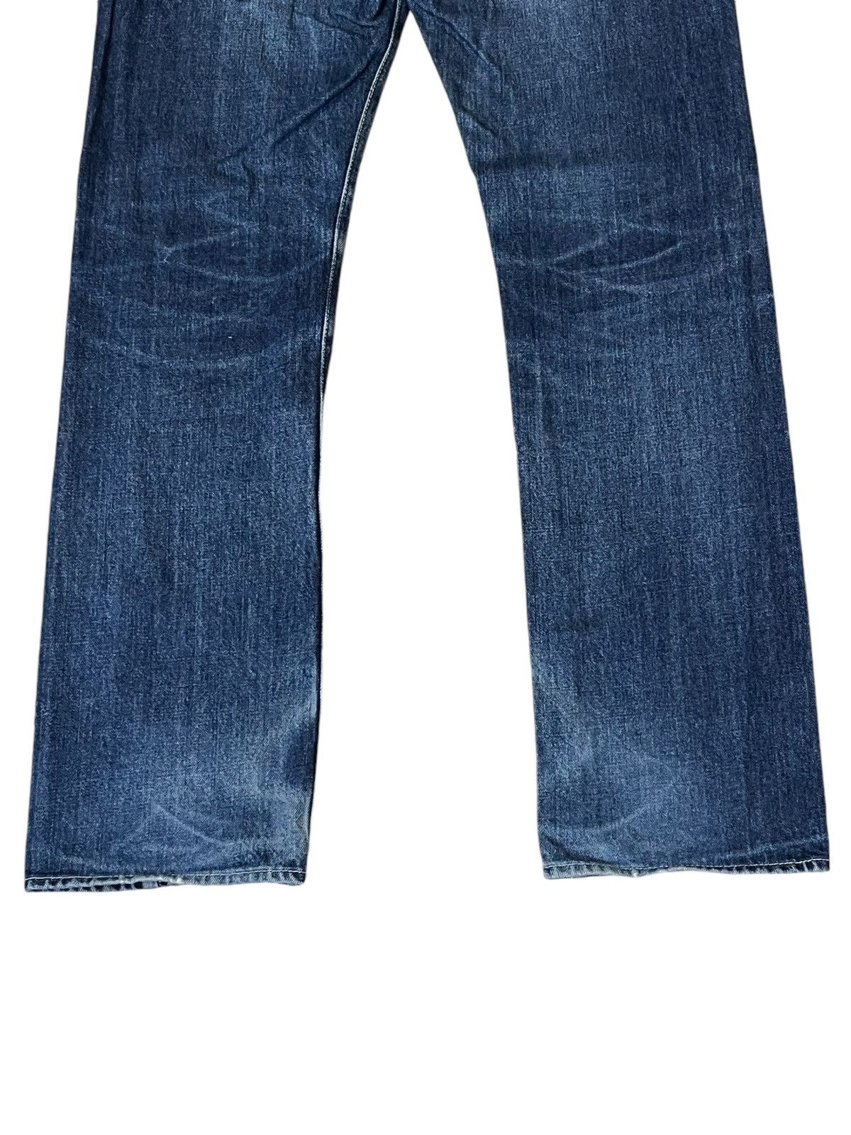 Japanese Brand SICK Y2K JAPANESE BRAND RASTA COLOUR JEANS MADE IN JAPAN Size US 32 / EU 48 - 6 Thumbnail