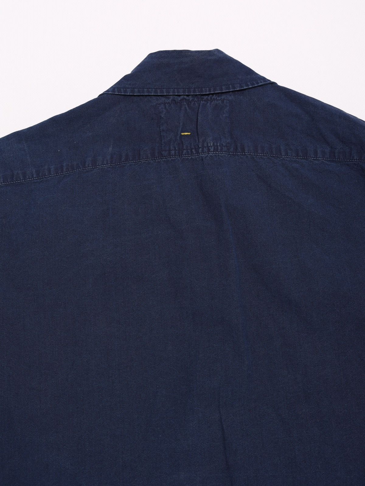 Margaret Howell MHL Margaret Howell Navy Blue Shirt Washed Cotton Denim Jean Size M / US 6-8 / IT 42-44 - 9 Thumbnail