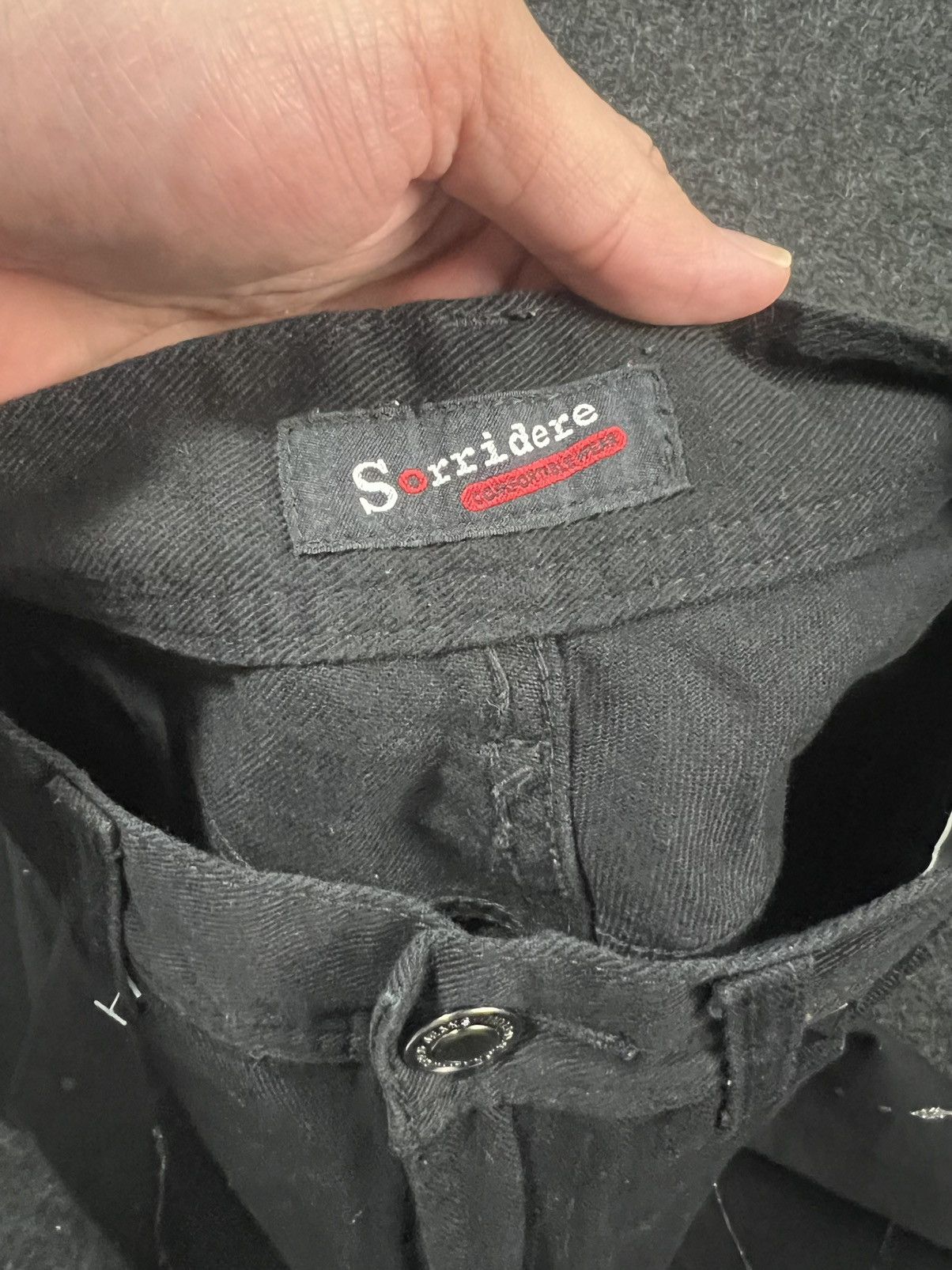 If Six Was Nine Sorridere Paint Splatter Jeans Flare Bondage Punk Size US 30 / EU 46 - 6 Thumbnail