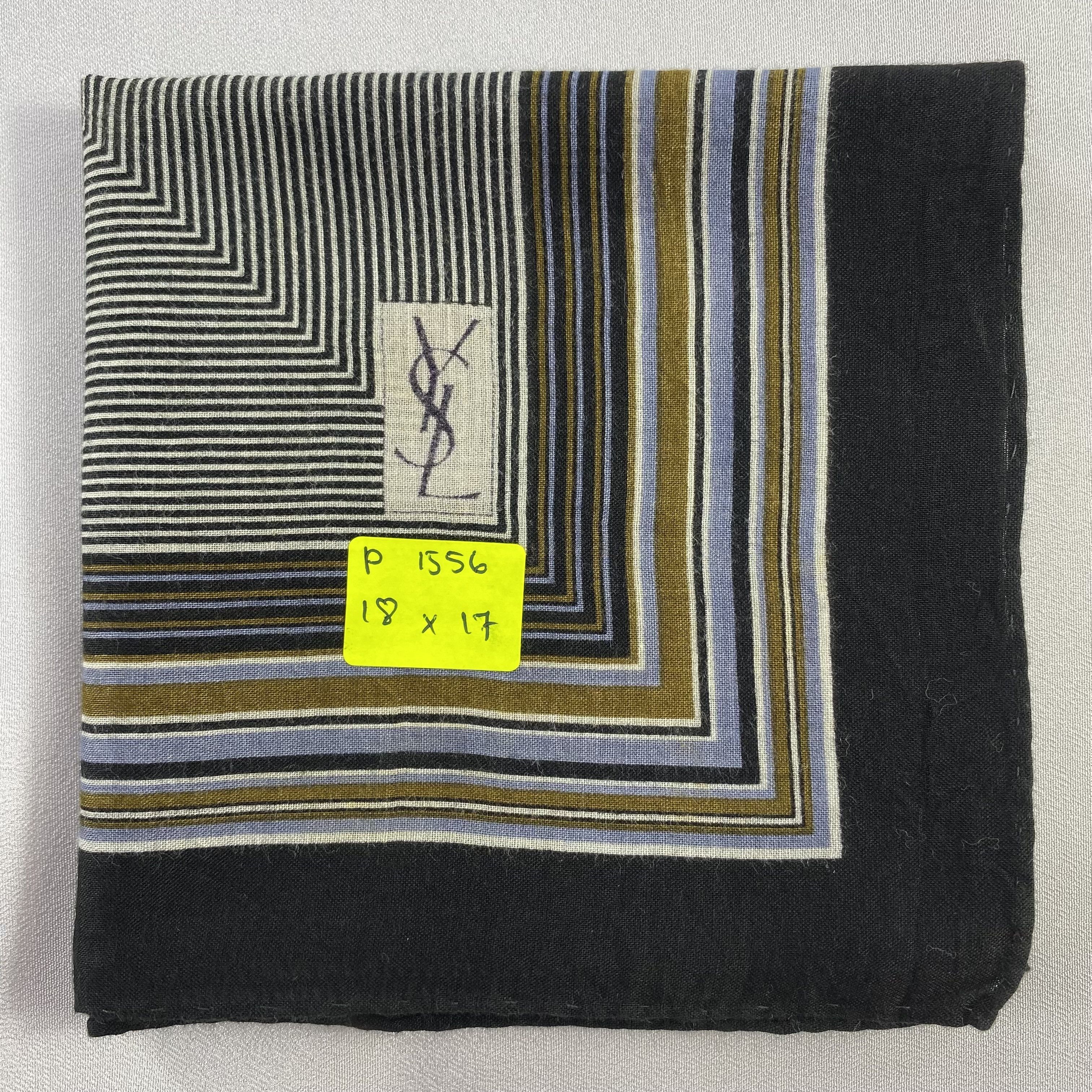 Vintage Yves Saint Laurent Handkerchief / Neckerchief-P1556 Size ONE SIZE - 5 Thumbnail