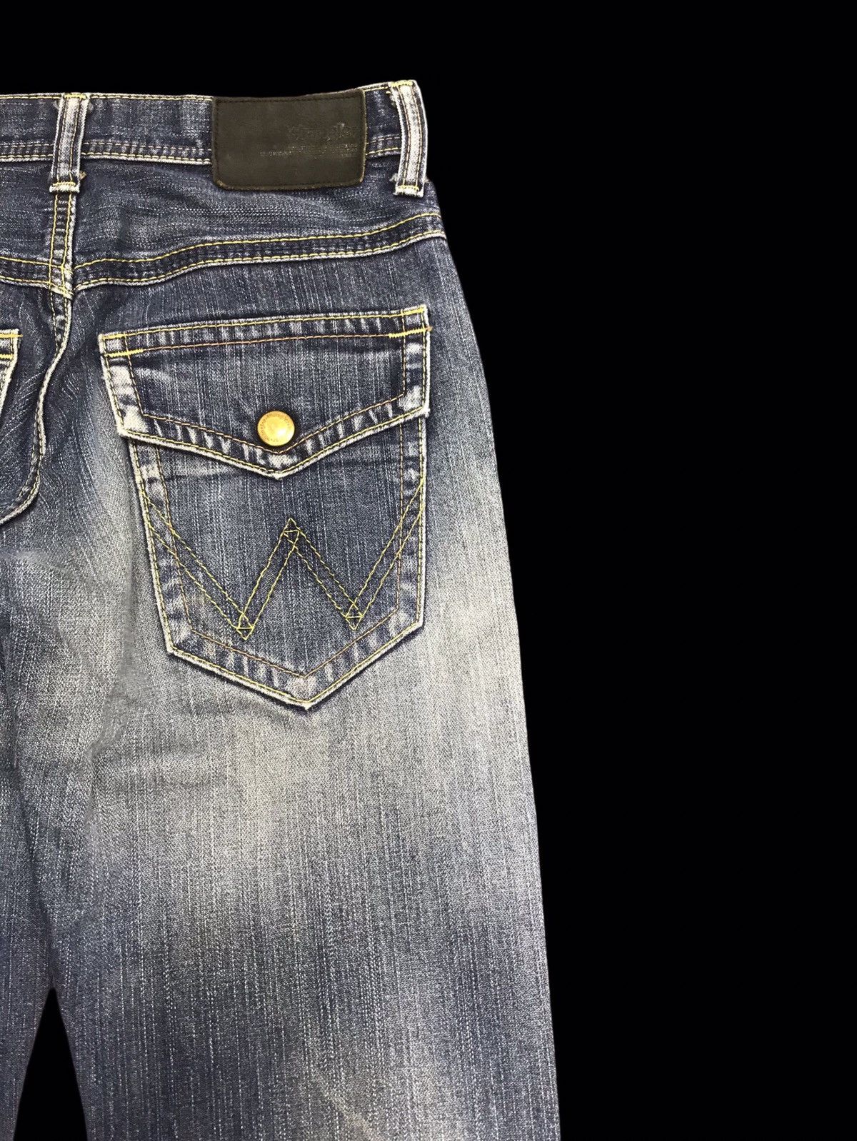 Wrangler 💥FLARE💥Archival Wrangler Stonewash Flare Denim F274 Size US 29 - 12 Thumbnail
