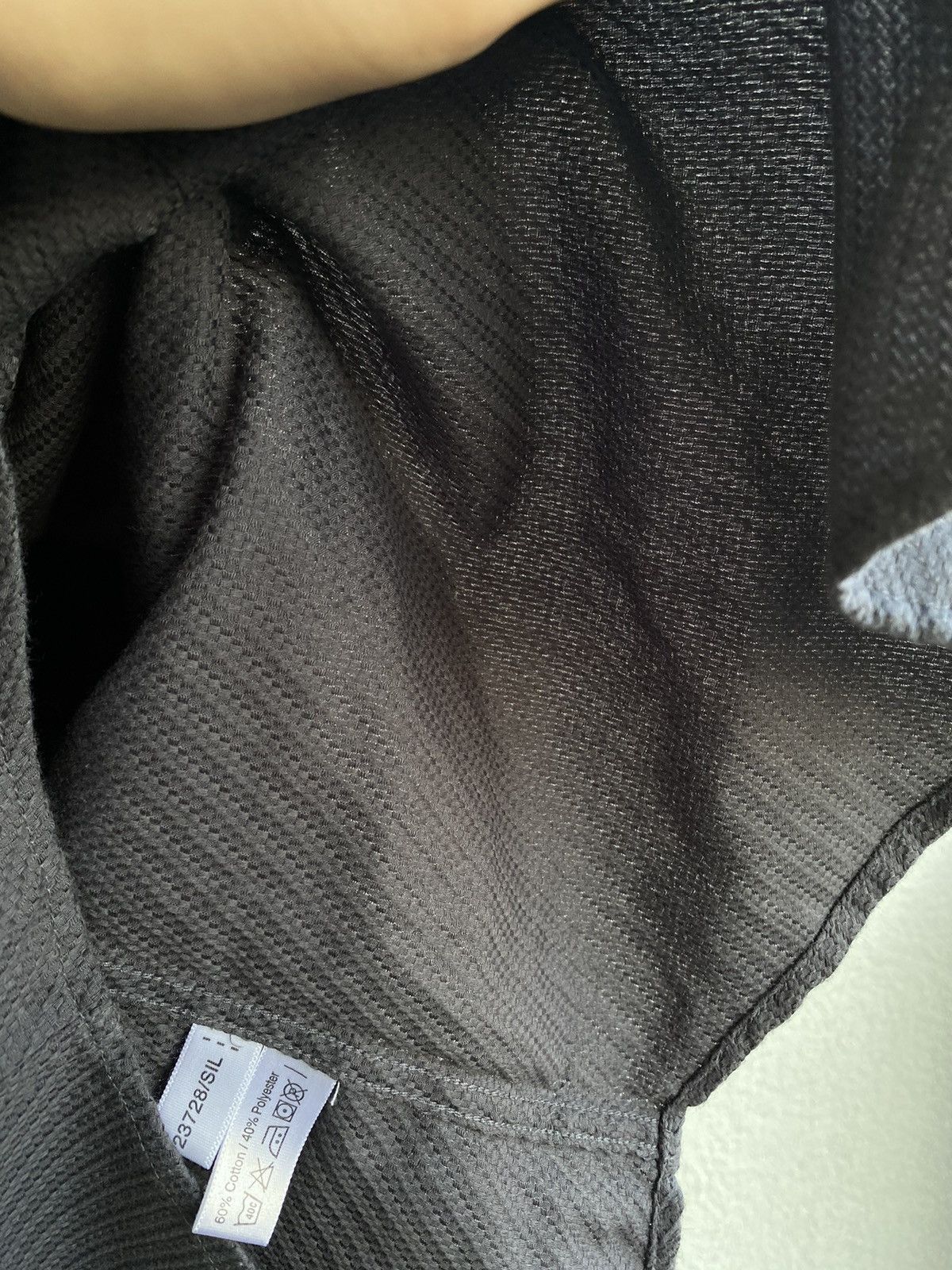 Yves Saint Laurent Carbon YSL Shirt Dark Grey Size US M / EU 48-50 / 2 - 12 Thumbnail
