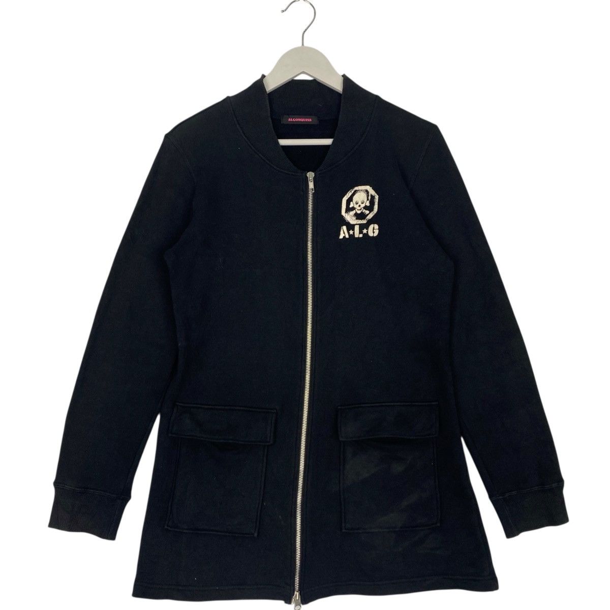 Other Vintage Algonquins Sweatshirt Full Zip Mid Lenght Black Sz L Size US M / EU 48-50 / 2 - 1 Thumbnail