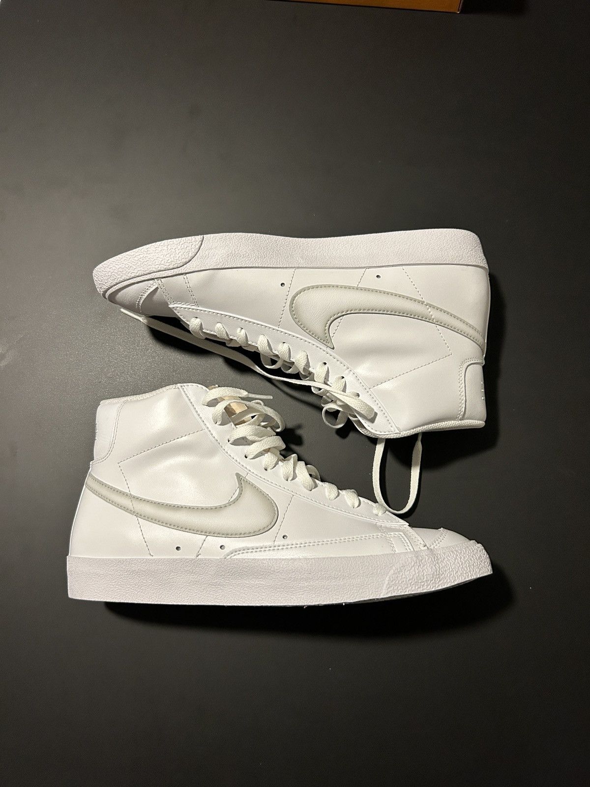 Nike Men's Blazer Mid '77 Vintage Shoes White/Iron Ore