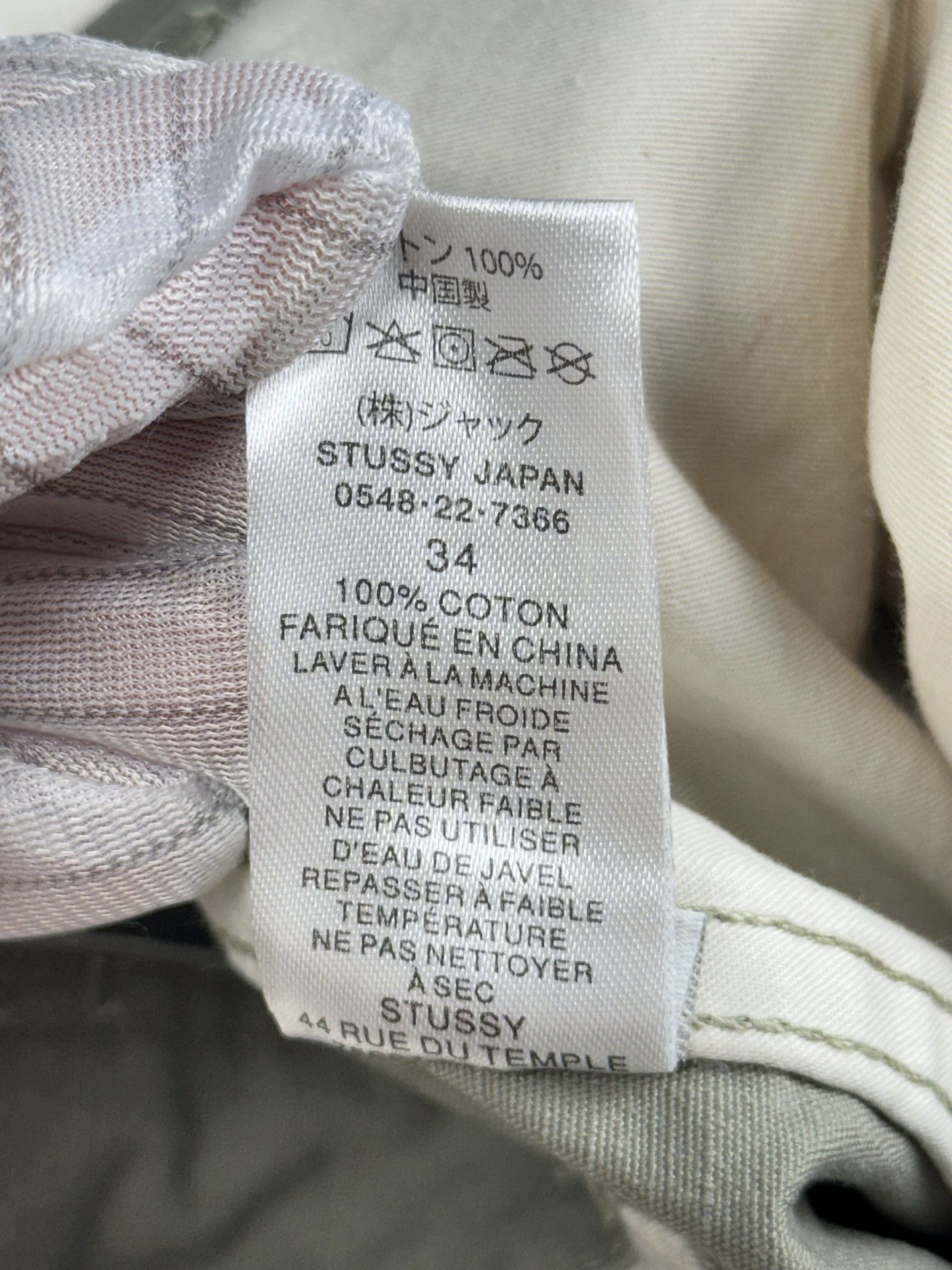 Stussy cargo pants Size US 34 / EU 50 - 8 Thumbnail