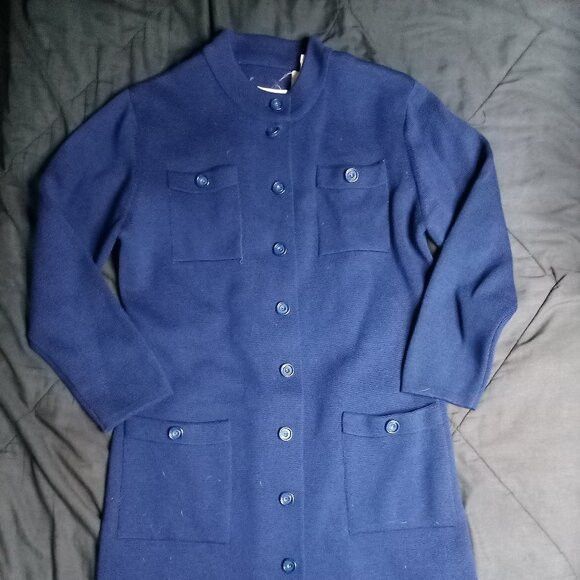 Other Vintage Lilly California Wool Cardigan Sweater Coat Size M / US 6-8 / IT 42-44 - 2 Thumbnail