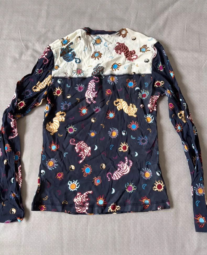 Vivienne Westwood Vintage Vivienne Tam Sheer Long Sleeve Top Size S / US 4 / IT 40 - 6 Thumbnail
