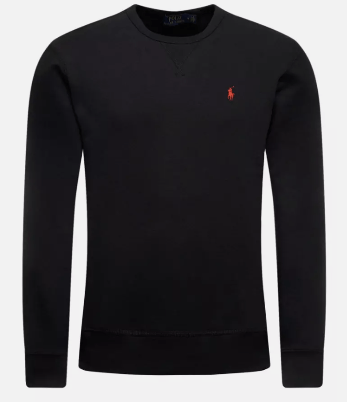 Polo Ralph Lauren POLO RALPH LAUREN SWEATSHIRT M CLASSIC 1 BLK 710766772001-M Size US M / EU 48-50 / 2 - 4 Thumbnail