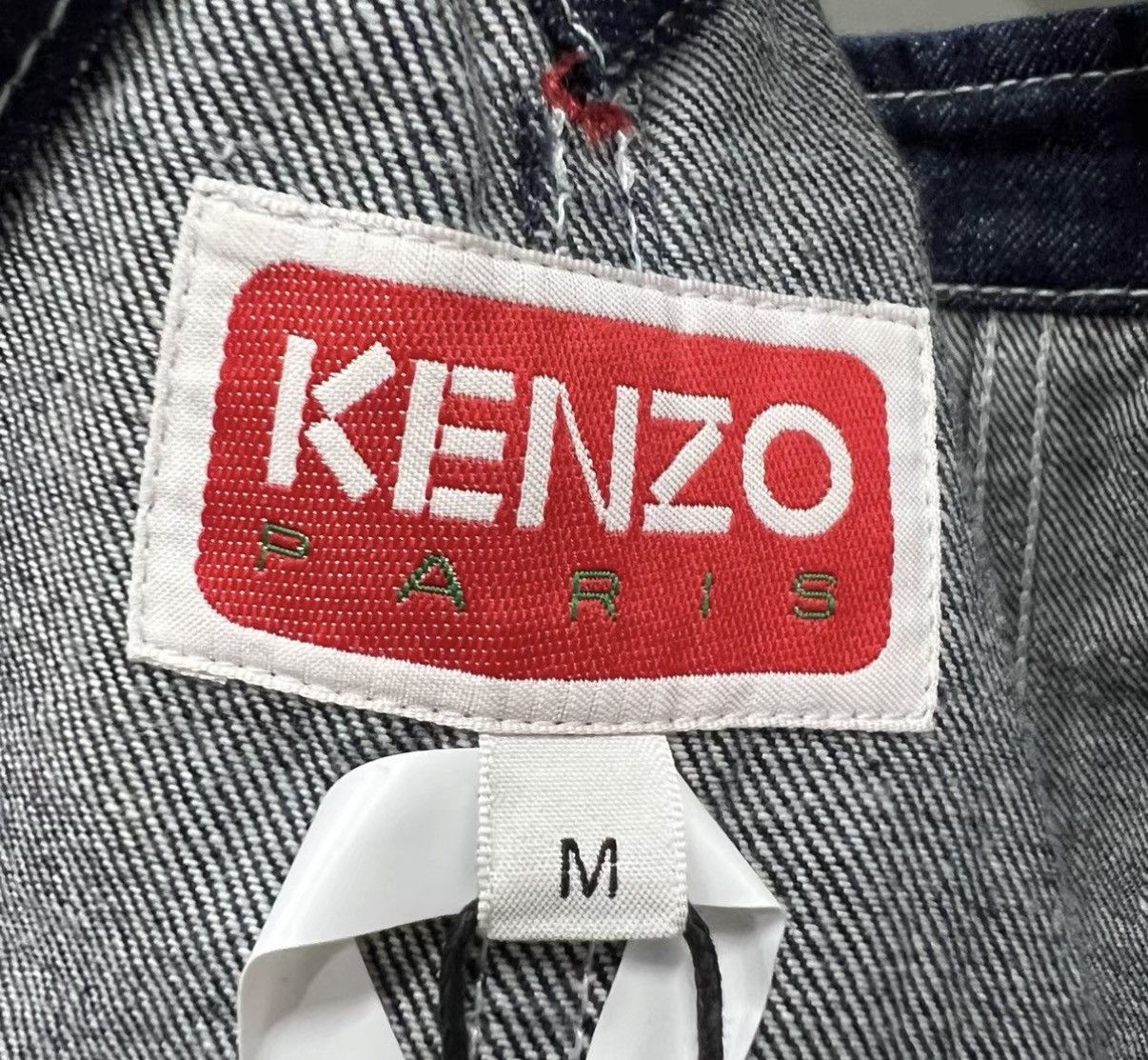 Kenzo KENZO Blue Logo Denim Overalls J41 Size US M / EU 48-50 / 2 - 3 Thumbnail