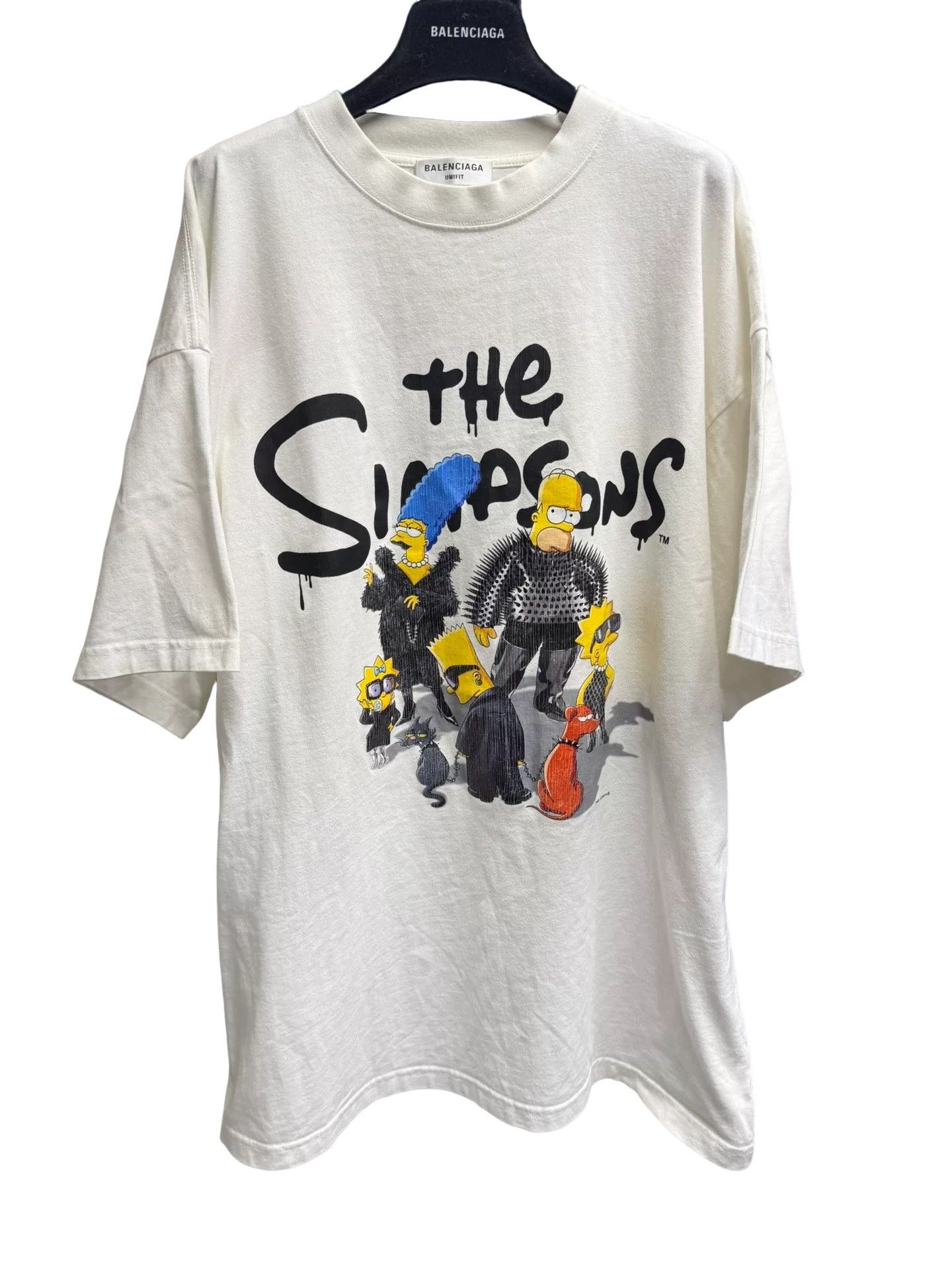 Balenciaga Balenciaga x The Simpsons Graphic T-Shirt Size 1 Size US S / EU 44-46 / 1 - 1 Thumbnail