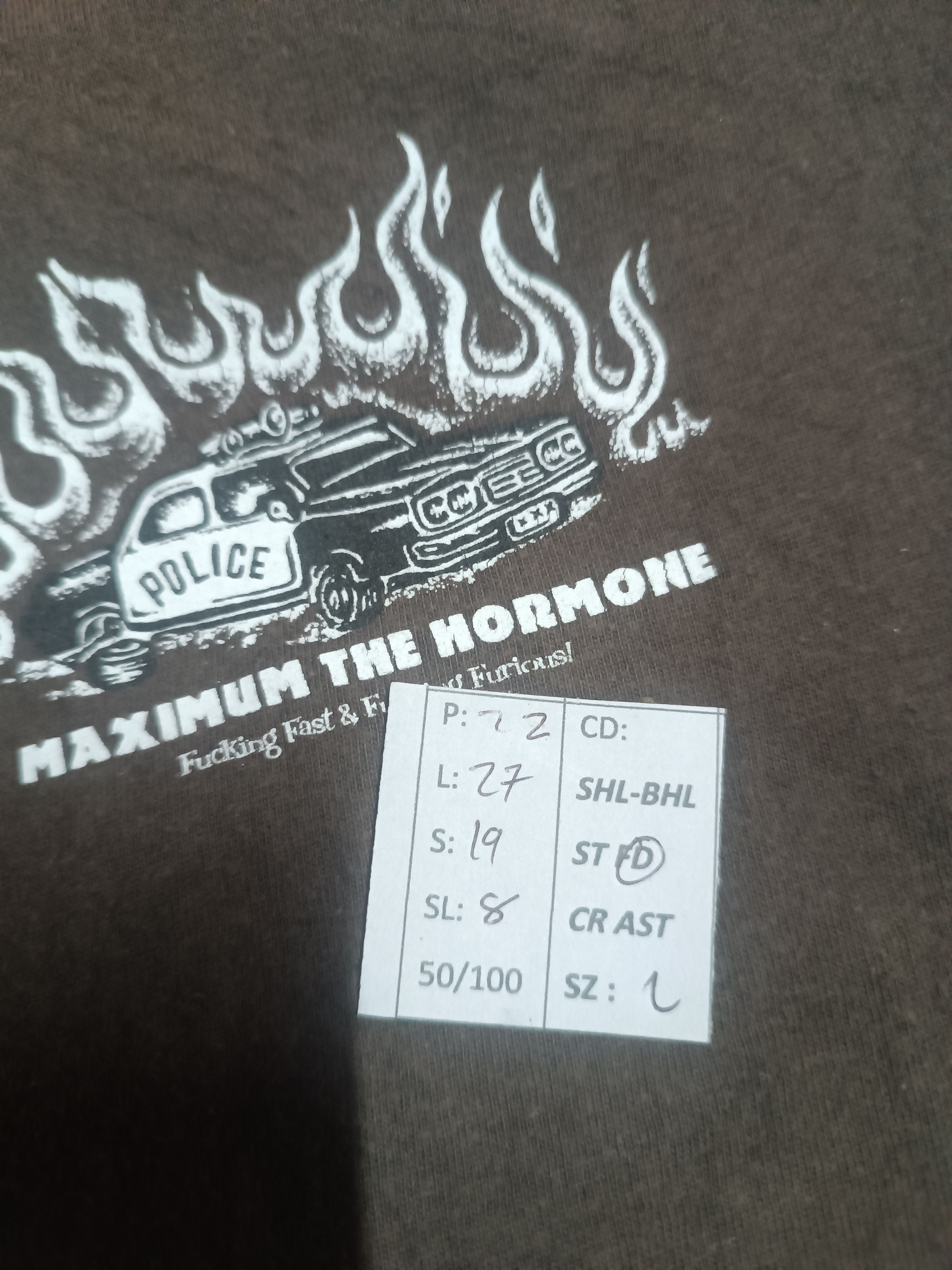 Band Tees VINTAGE MAXIMUM THE HORMONE KILL ALL IMPO PEOPLE METAL TEE Size US L / EU 52-54 / 3 - 21 Thumbnail