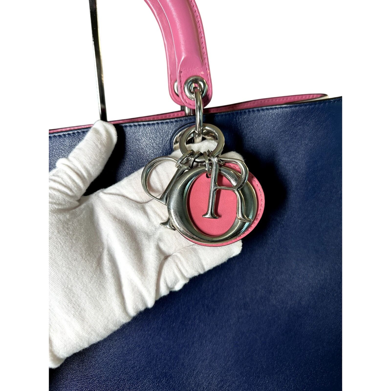 Dior Dior Tri-color Calfskin Diorissimo Size ONE SIZE - 5 Thumbnail