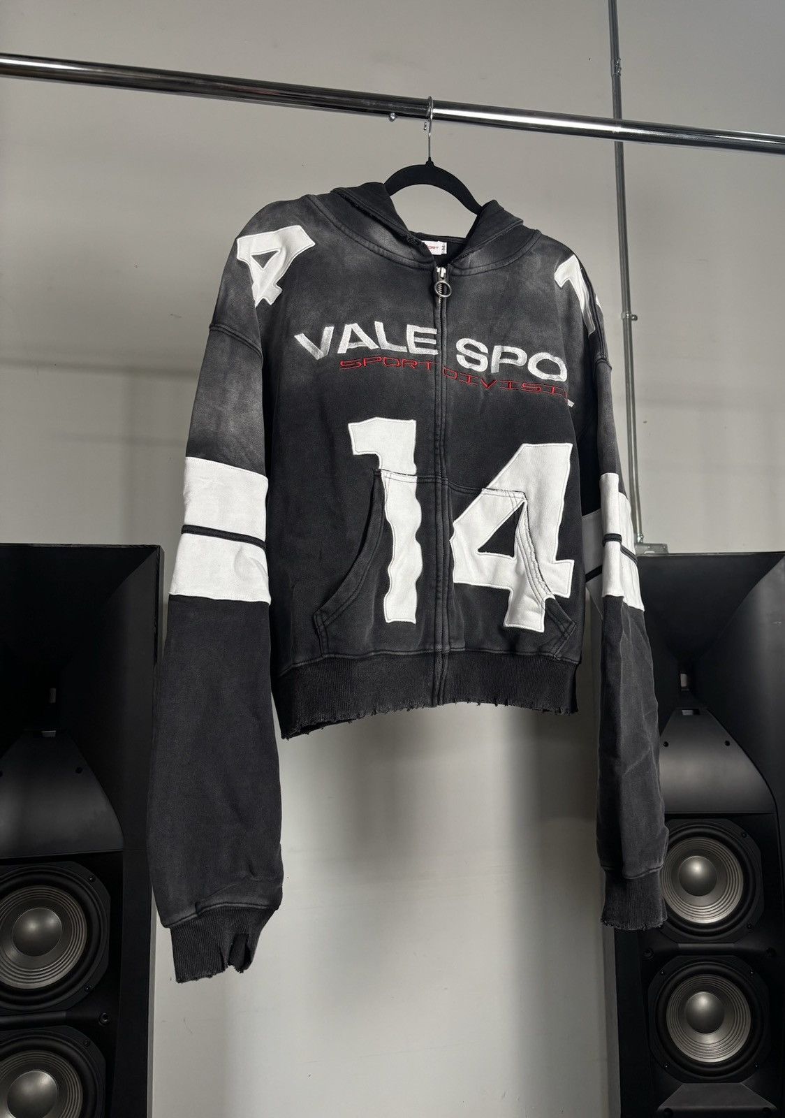 Vale Vale Forever Jerzee ‘Black’ Zip Up Hoodie Size US M / EU 48-50 / 2 - 1 Thumbnail