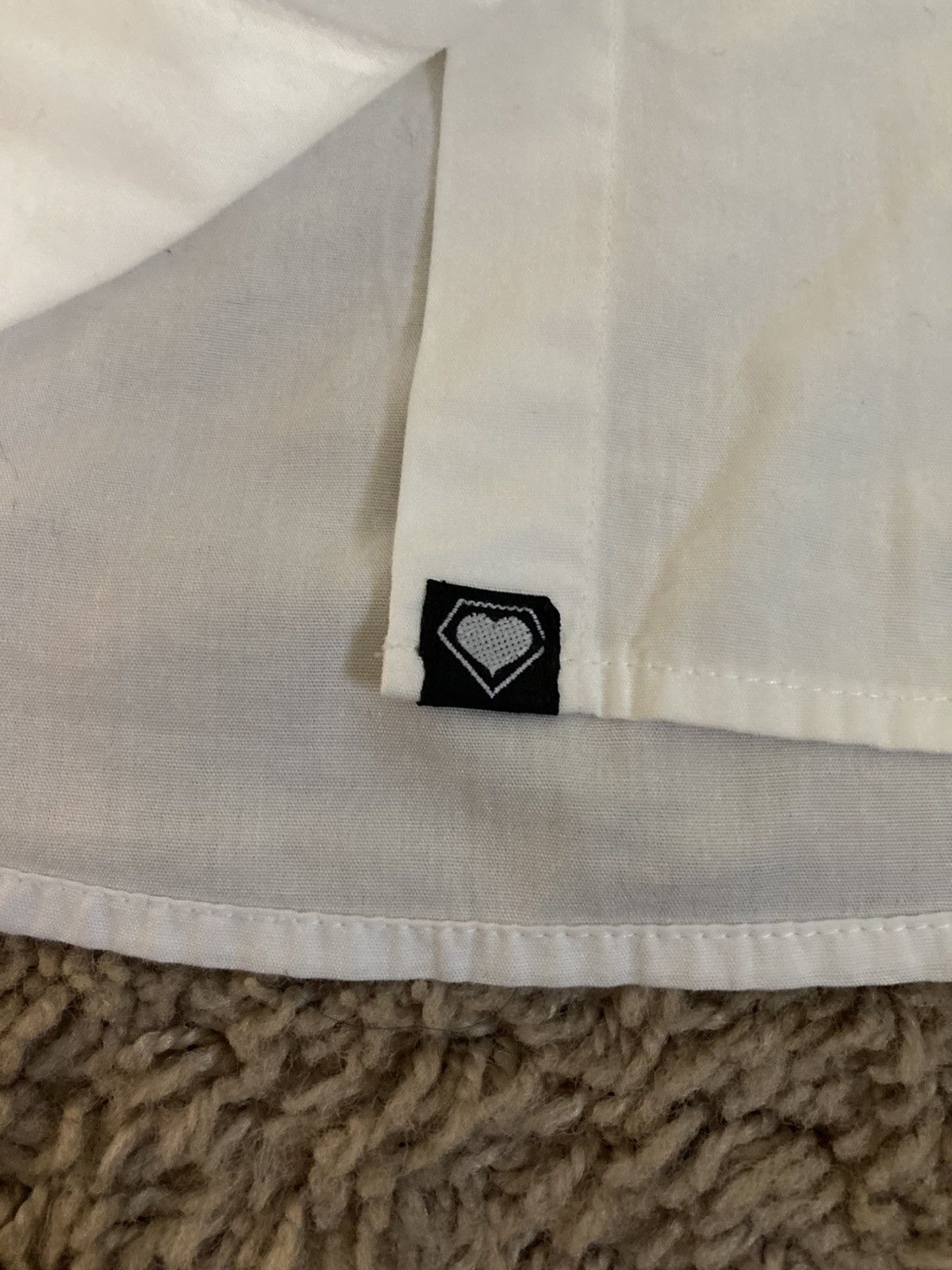 Super Lovers 2000s Super Lovers Heart Button Up Shirt 90s Harajuku Size US XS / EU 42 / 0 - 8 Thumbnail