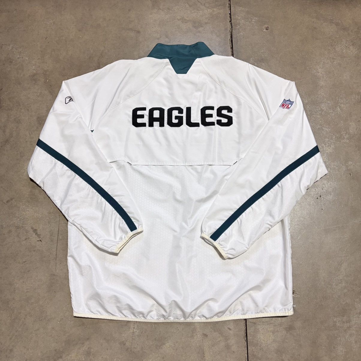 Reebok Vintage Philadelphia Eagles Windbreaker Jacket Reebok NFL Size US XXL / EU 58 / 5 - 9 Thumbnail