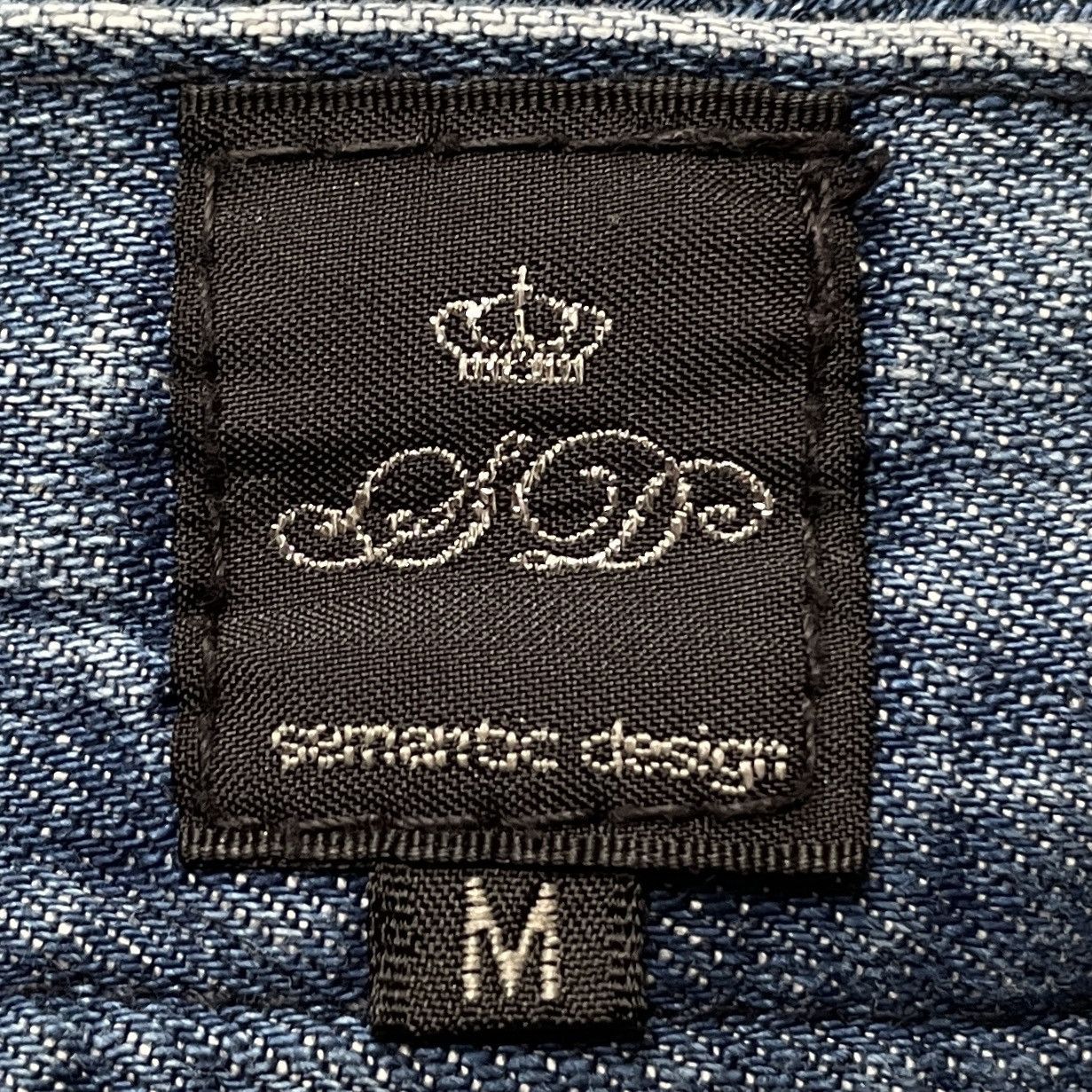 Japanese Brand × Vintage × semanticdesign Vintage Japanese Brand Semantic Design Jeans 2000s Size US 29 - 9 Thumbnail