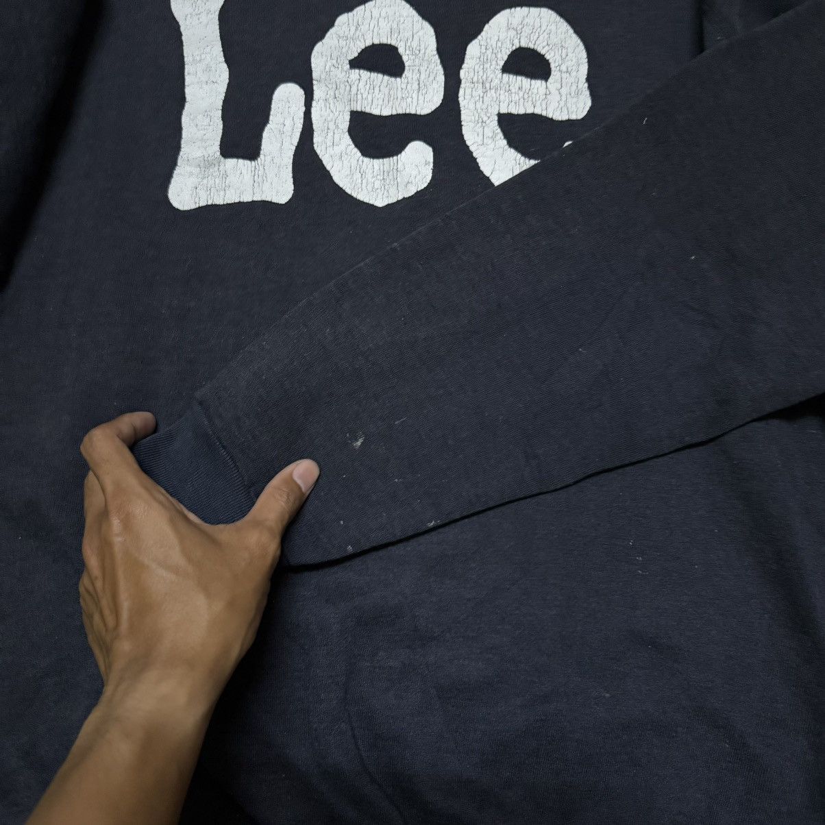 Lee Vintage Lee Big Logo Made in USA Sweatshirt Size US L / EU 52-54 / 3 - 9 Thumbnail
