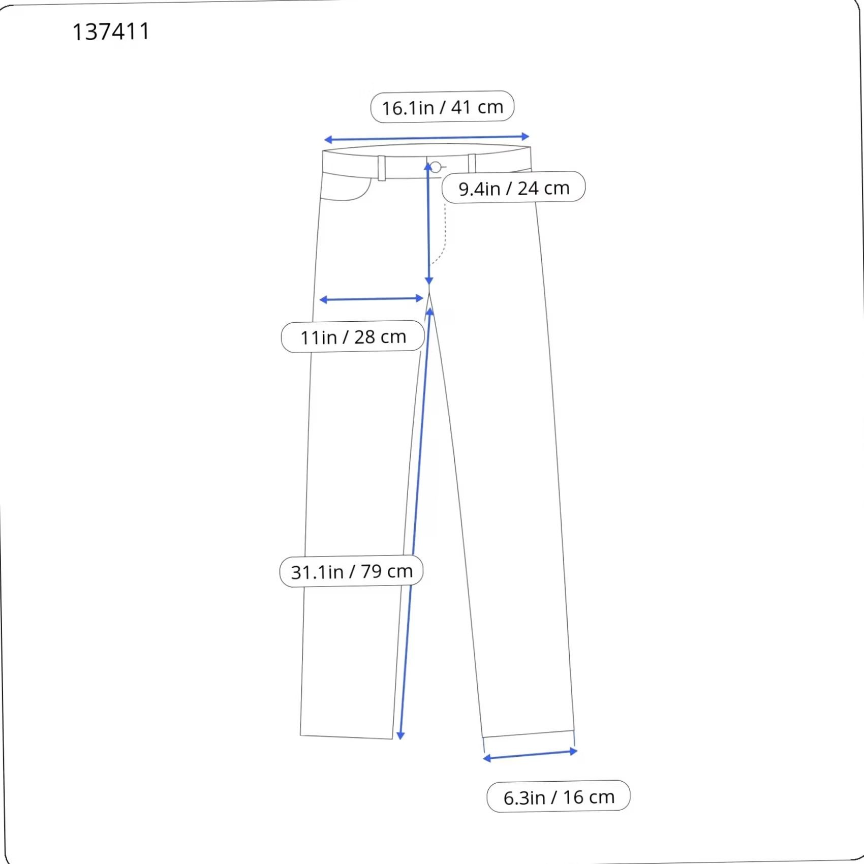 Lee LEE Jeans Luke Men's W32/L32 Slim Fit Stretch Zip Fly Dark Blue Size US 32 / EU 48 - 3 Thumbnail