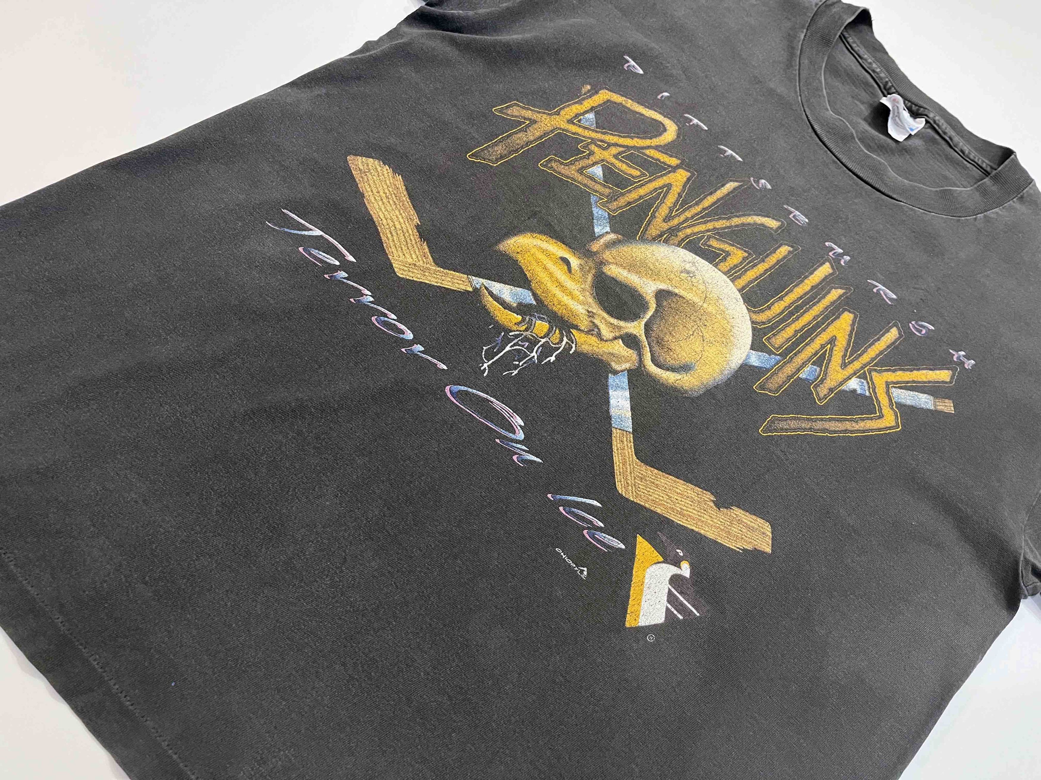 Hanes Vintage Hanes NHL Pittsburgh Penguins Hockey T-Shirt Size US L / EU 52-54 / 3 - 6 Thumbnail