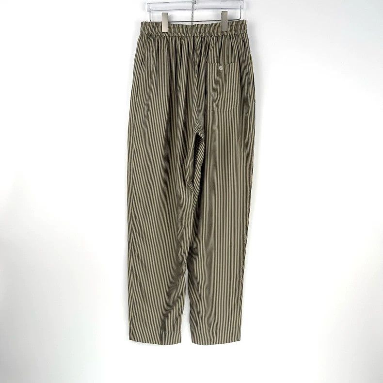 Louis Vuitton Louis Vuitton Brown grey mulberry silk trousers with vertic Size US 34 / EU 50 - 4 Thumbnail