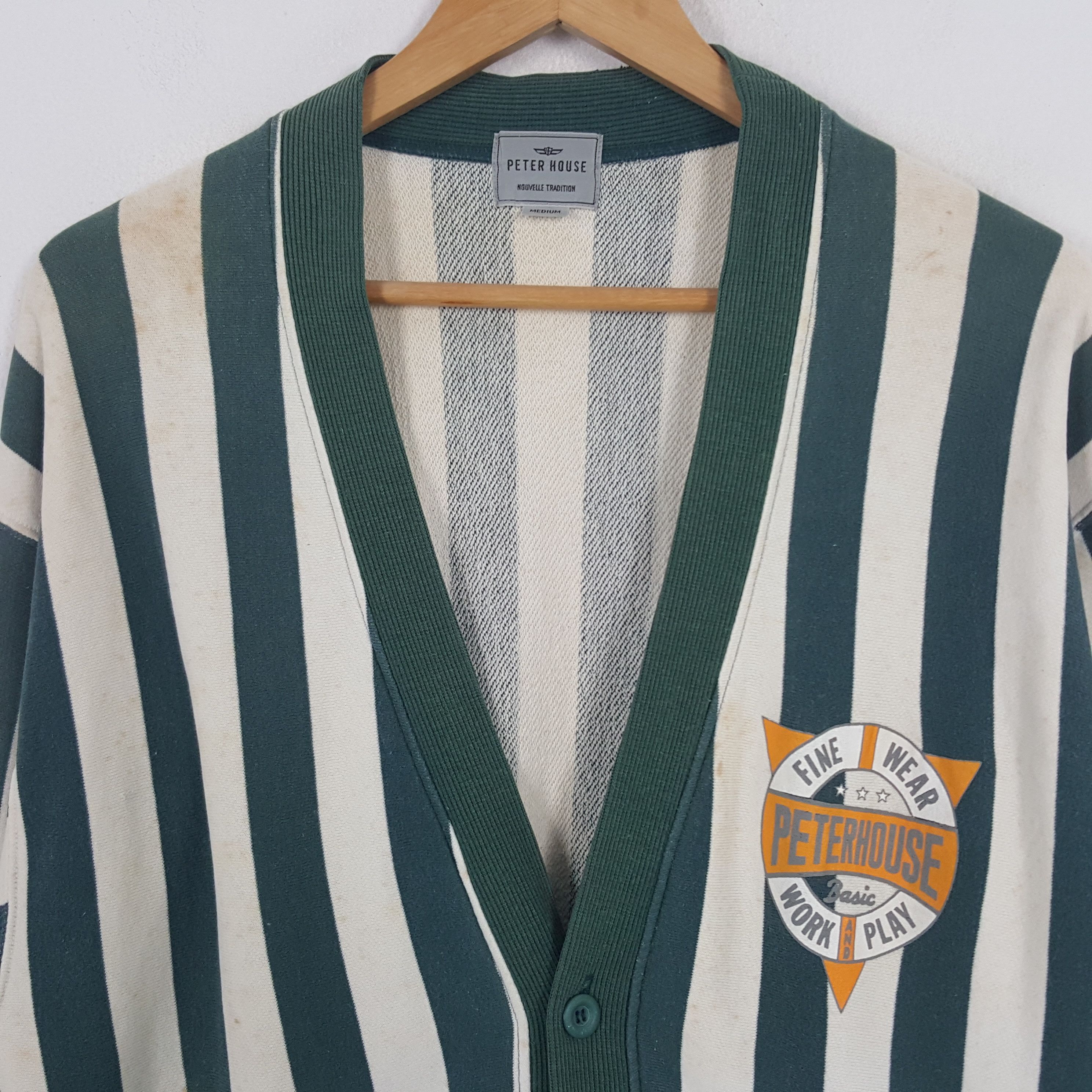 Vintage Vintage Peter House American Style Cardigan Jacket Size US M / EU 48-50 / 2 - 2 Thumbnail