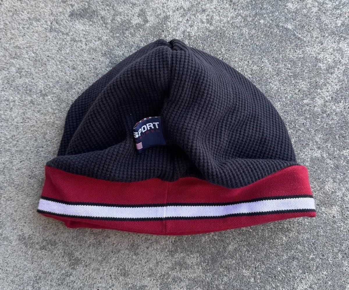 Polo Ralph Lauren Vintage Polo Sport Ralph Lauren Reversible Beanie Size ONE SIZE - 3 Thumbnail