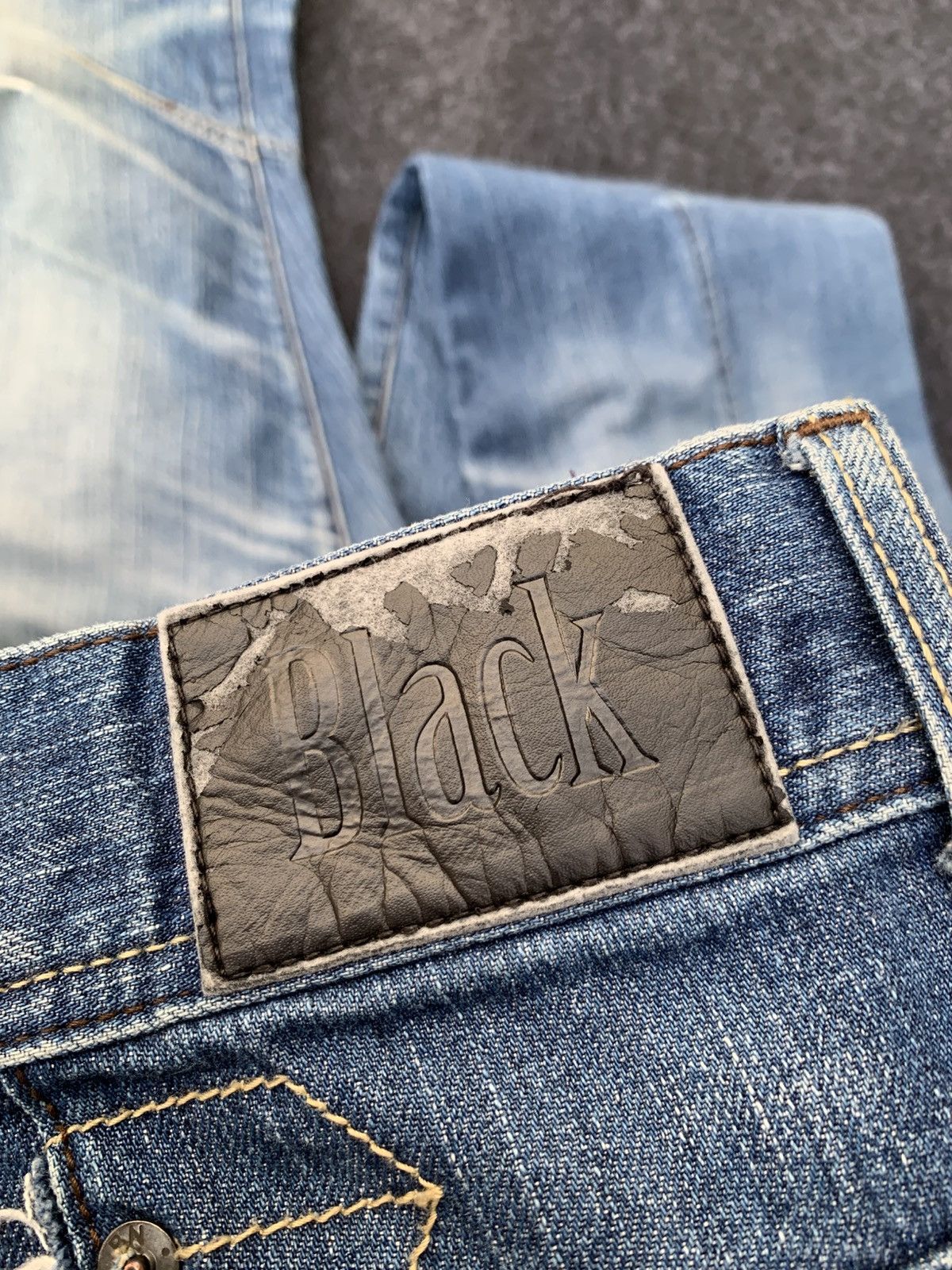 Number (N)ine BACK NUMBER BLACK JEAN LIKE NUMBER NINE. Size US 35 - 13 Thumbnail