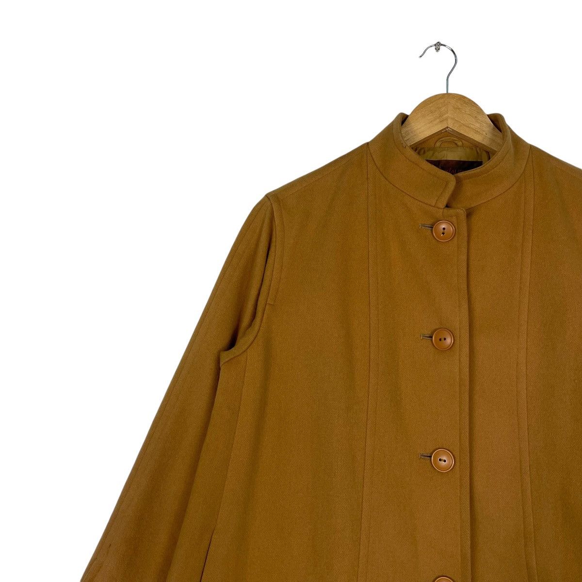 Vintage × Yves Saint Laurent 💥YVES SAINT LAURENT RICH BROWN LONG COAT Size US M / EU 48-50 / 2 - 8 Thumbnail