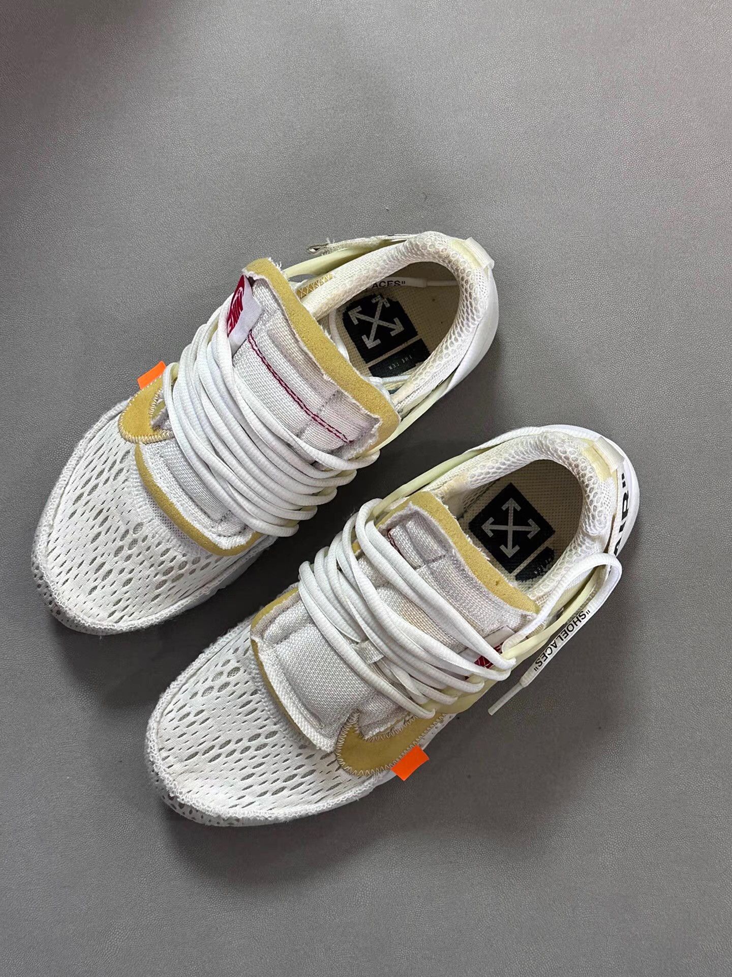 Nike Off-White x Nike Presto White Ｑ20 Size US 6 / EU 39 - 3 Thumbnail