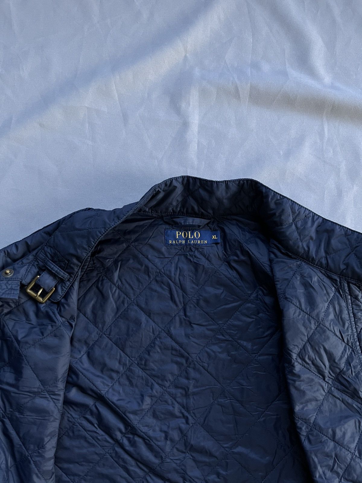 Polo Ralph Lauren PRL Blue Quilted Light Jacket Size US XL / EU 56 / 4 - 13 Thumbnail