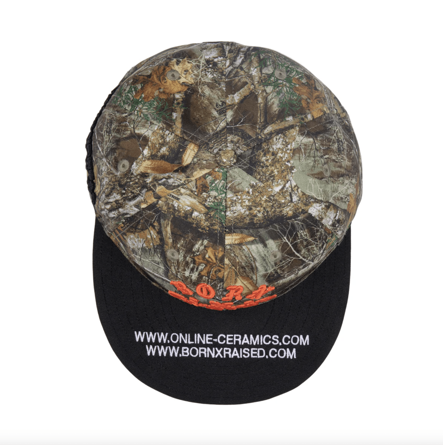 Born X Raised × Online Ceramics Born Online Fitted Camo Hat Sz 7 Size ONE SIZE - 3 Thumbnail